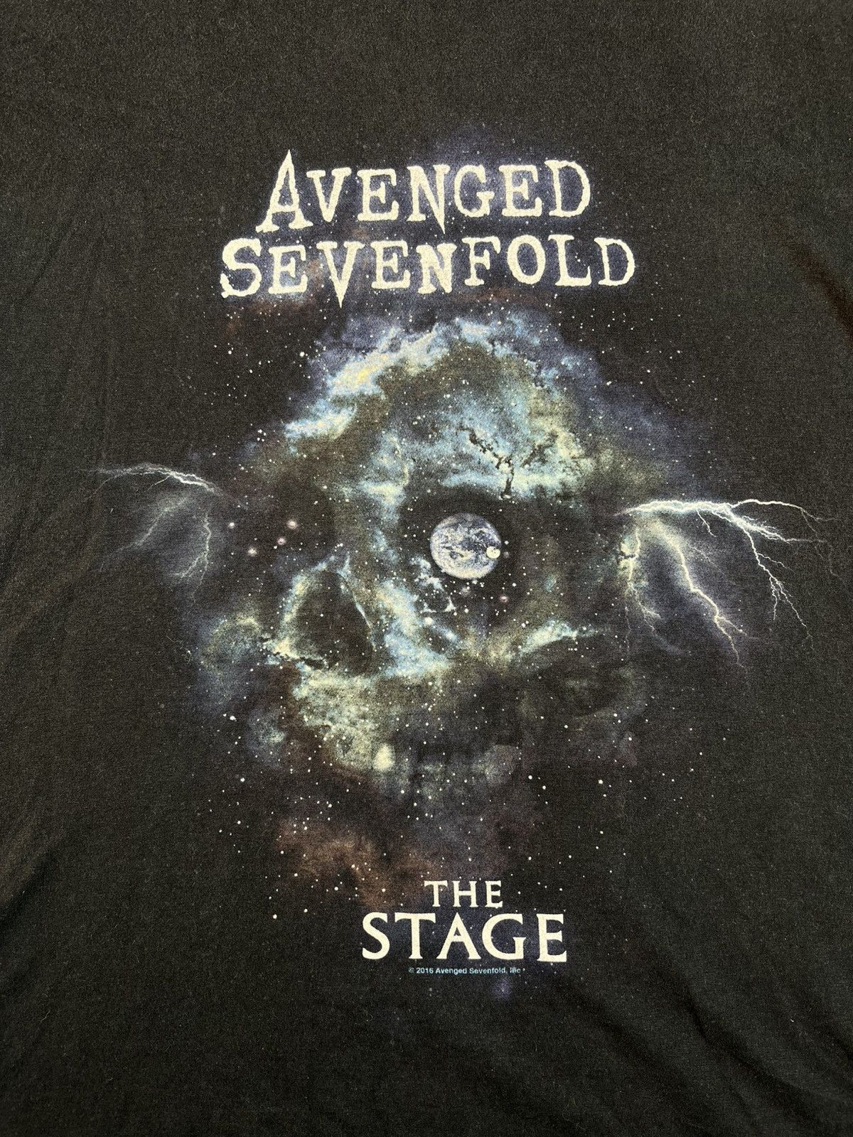 Band Tees Avenged Sevenfold The Stage Band T-Shirt 2016 Graphic Tee XL Size US XL / EU 56 / 4 - 4 Thumbnail