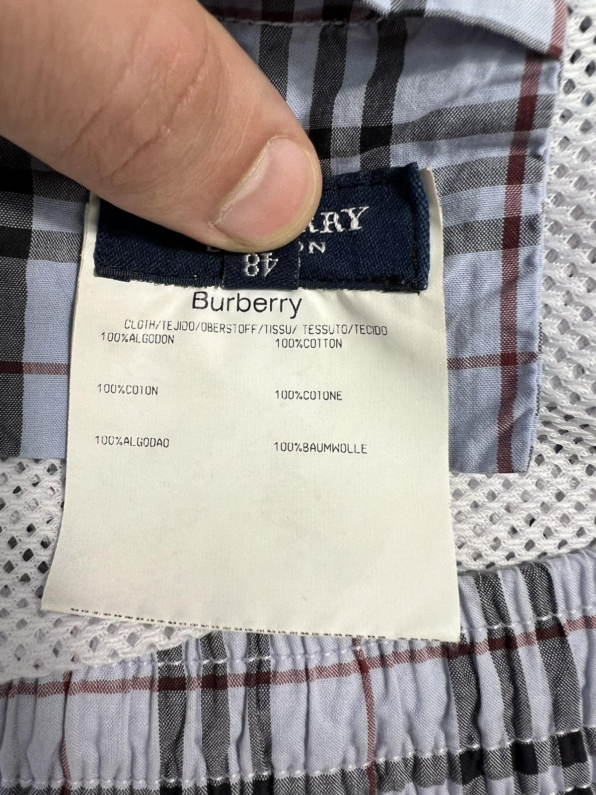 Burberry Burberry Nova check swim shorts Size US 34 / EU 50 - 9 Thumbnail