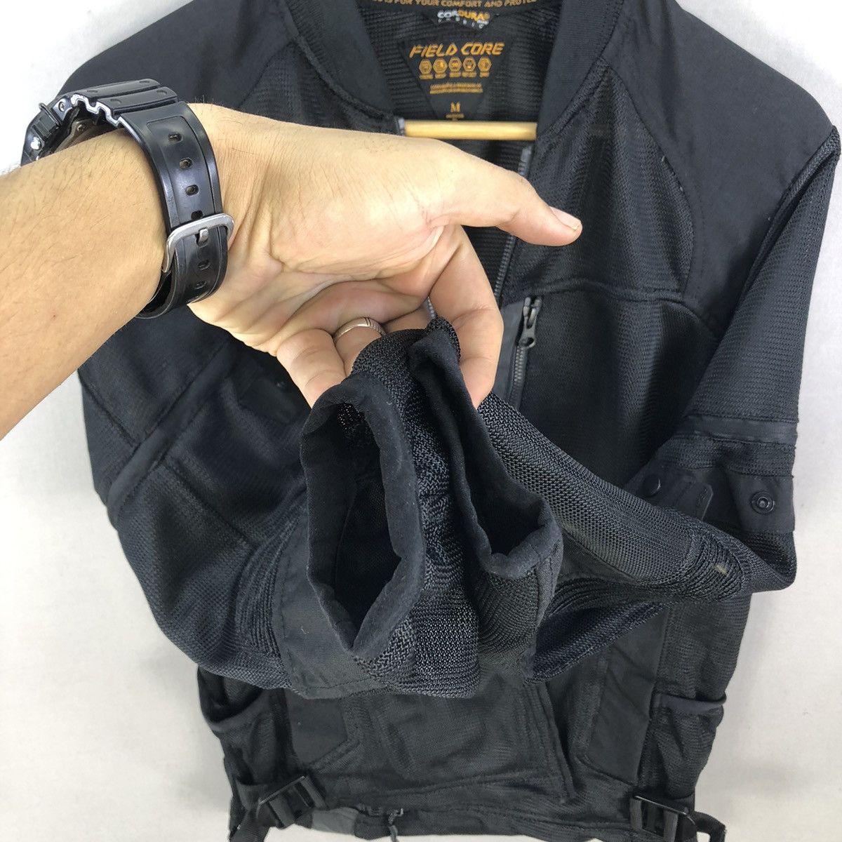 Japanese Brand Fieldcore Codura Zipper Mesh Jacket Rick Owen CDG Undercover Size US S / EU 44-46 / 1 - 10 Thumbnail