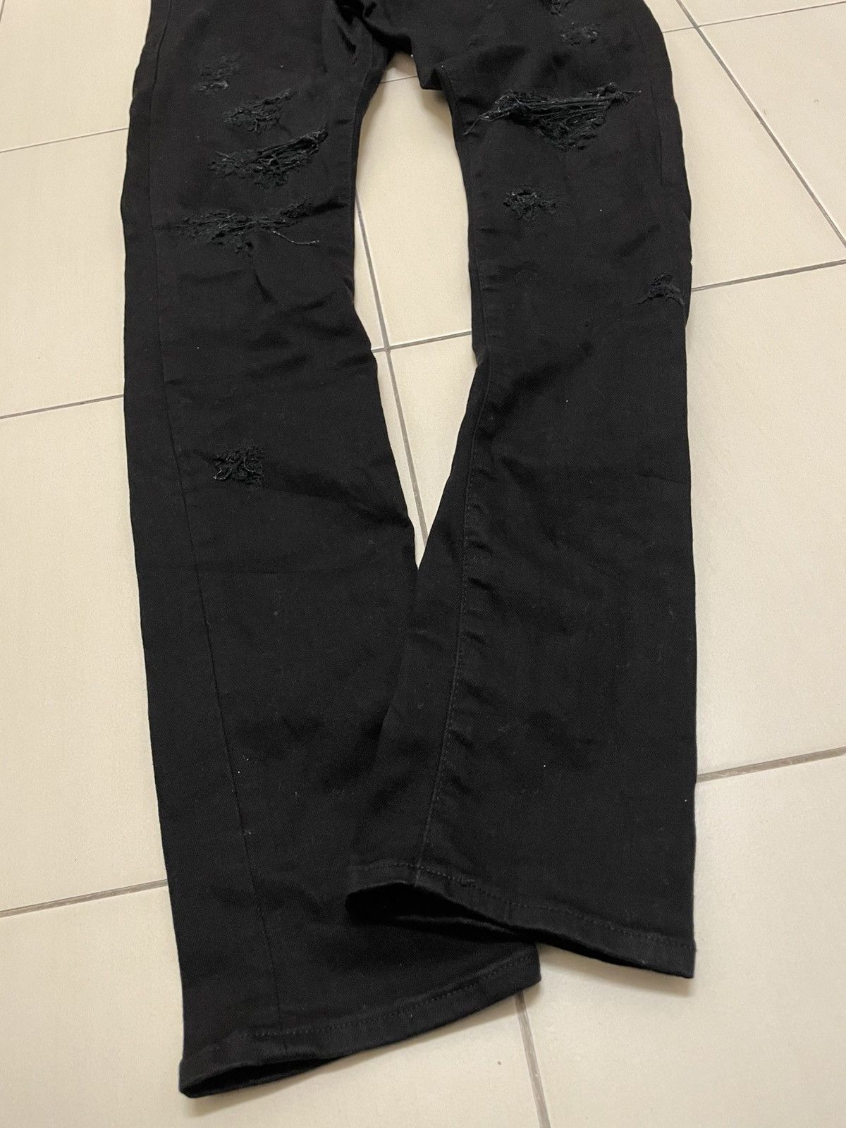 Japanese Brand Jackrose Luv Maison Distressed Jeans Size US 33 - 3 Thumbnail