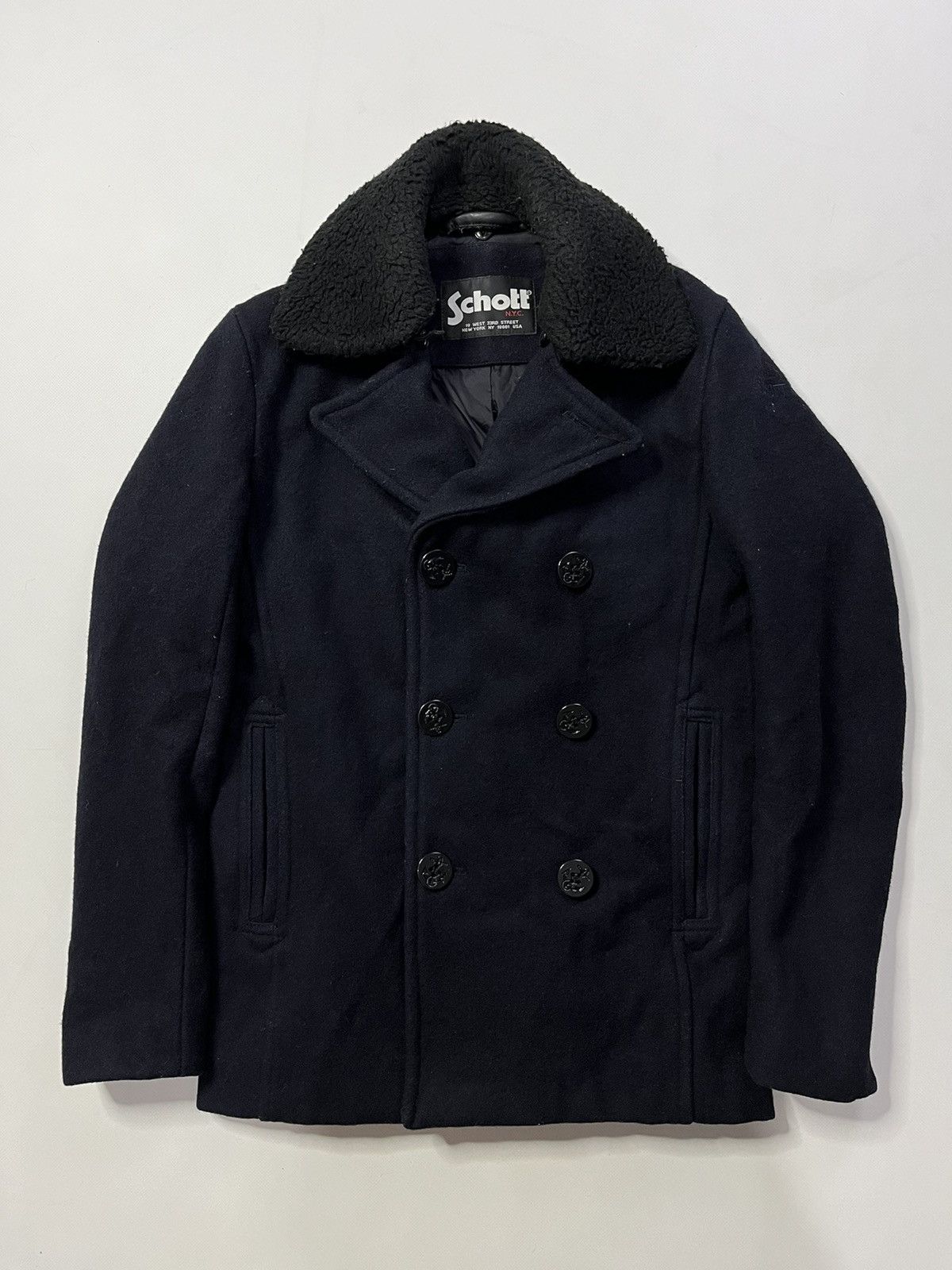 Schott NYC wool coat