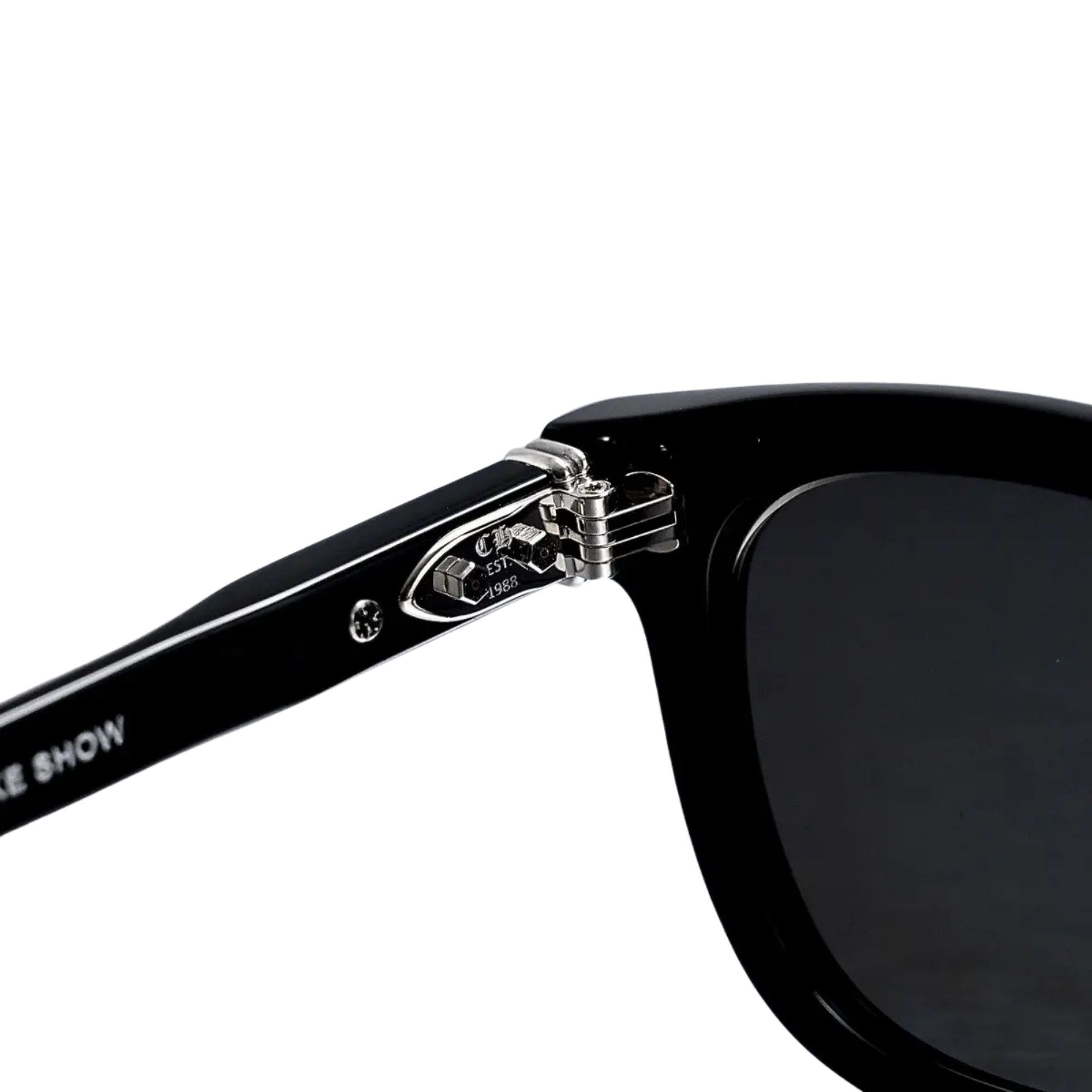 Chrome Hearts CHROME HEARTS SMOKE SHOW BLACK SUNGLASSES Size ONE SIZE - 5 Thumbnail