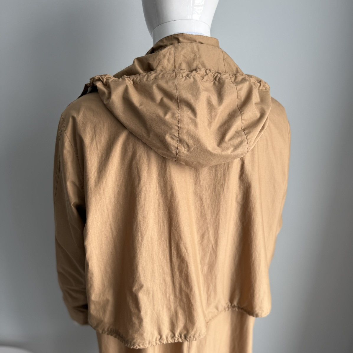 Ermenegildo Zegna Ermenegildo Zegna Leggerissimo Cotton Silk Long Hooded IT50 Size US M / EU 48-50 / 2 - 11 Thumbnail