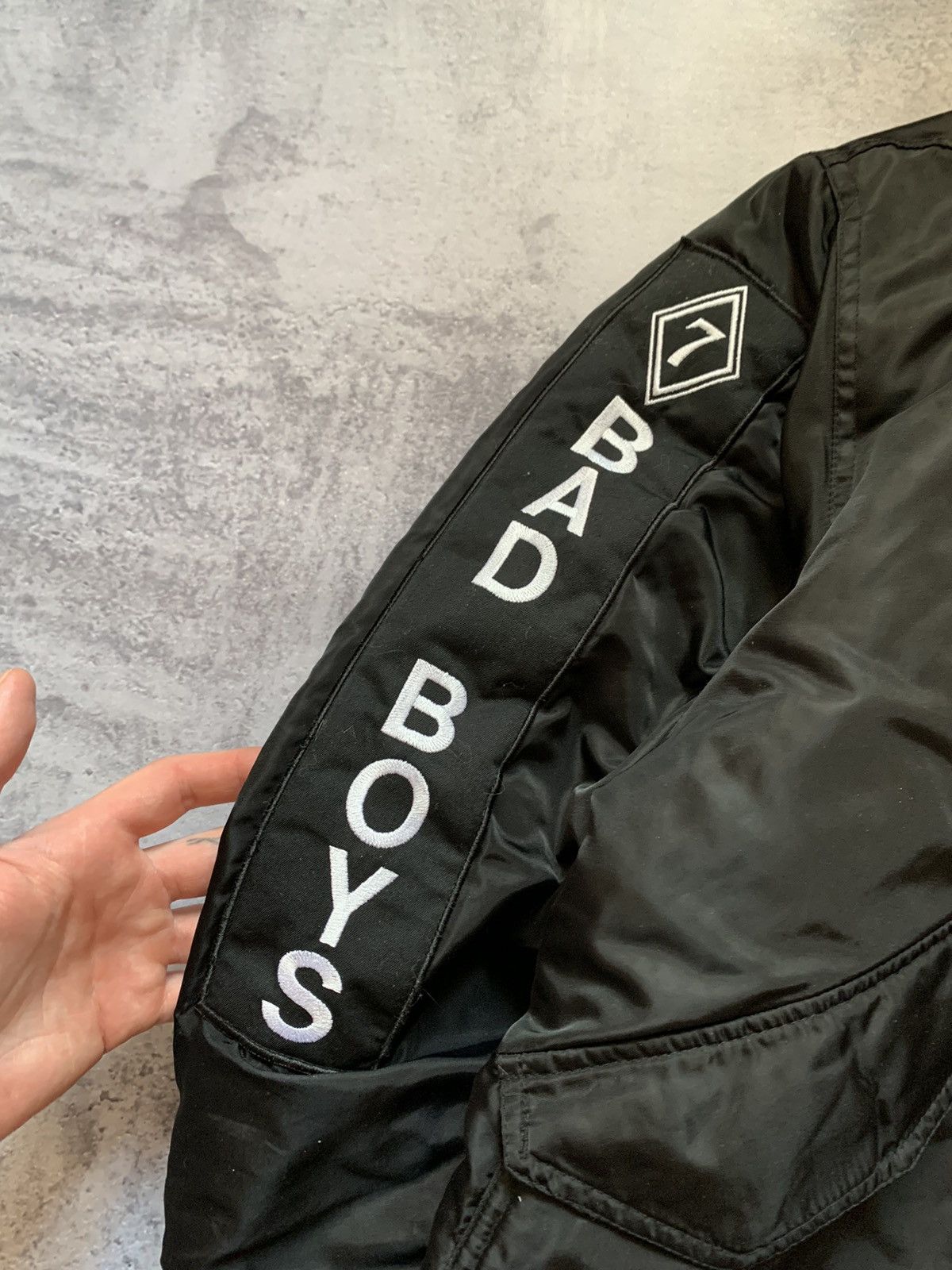 Vintage Vintage Bad Boys CWU Bomber Skull Pilot Jacket Size US XL / EU 56 / 4 - 6 Thumbnail