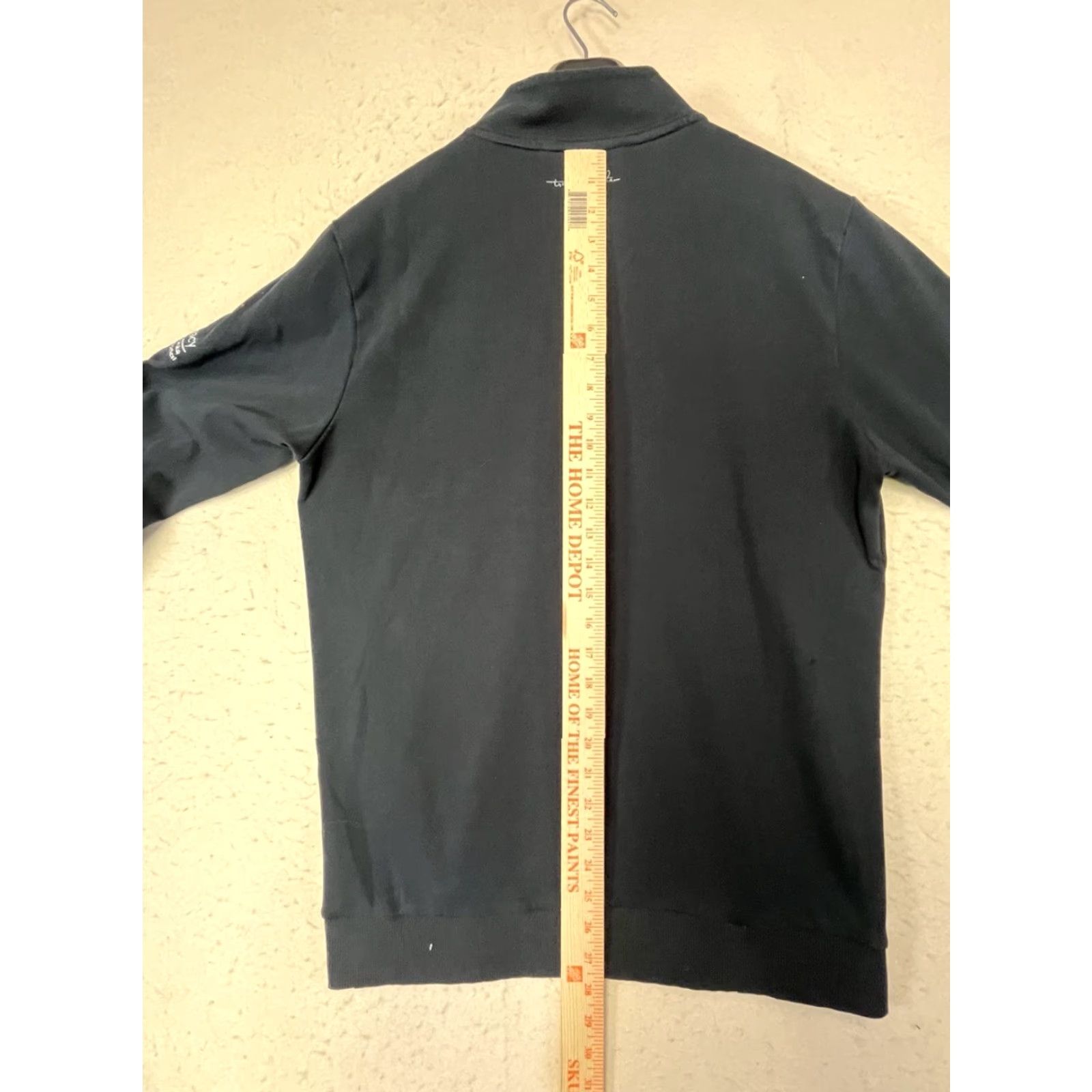TravisMathew Travis Mathew Golf Hoodie Black 1/4 Zip Pullover Men M Size Arm Logo Pic Shirt Size US M / EU 48-50 / 2 - 4 Thumbnail
