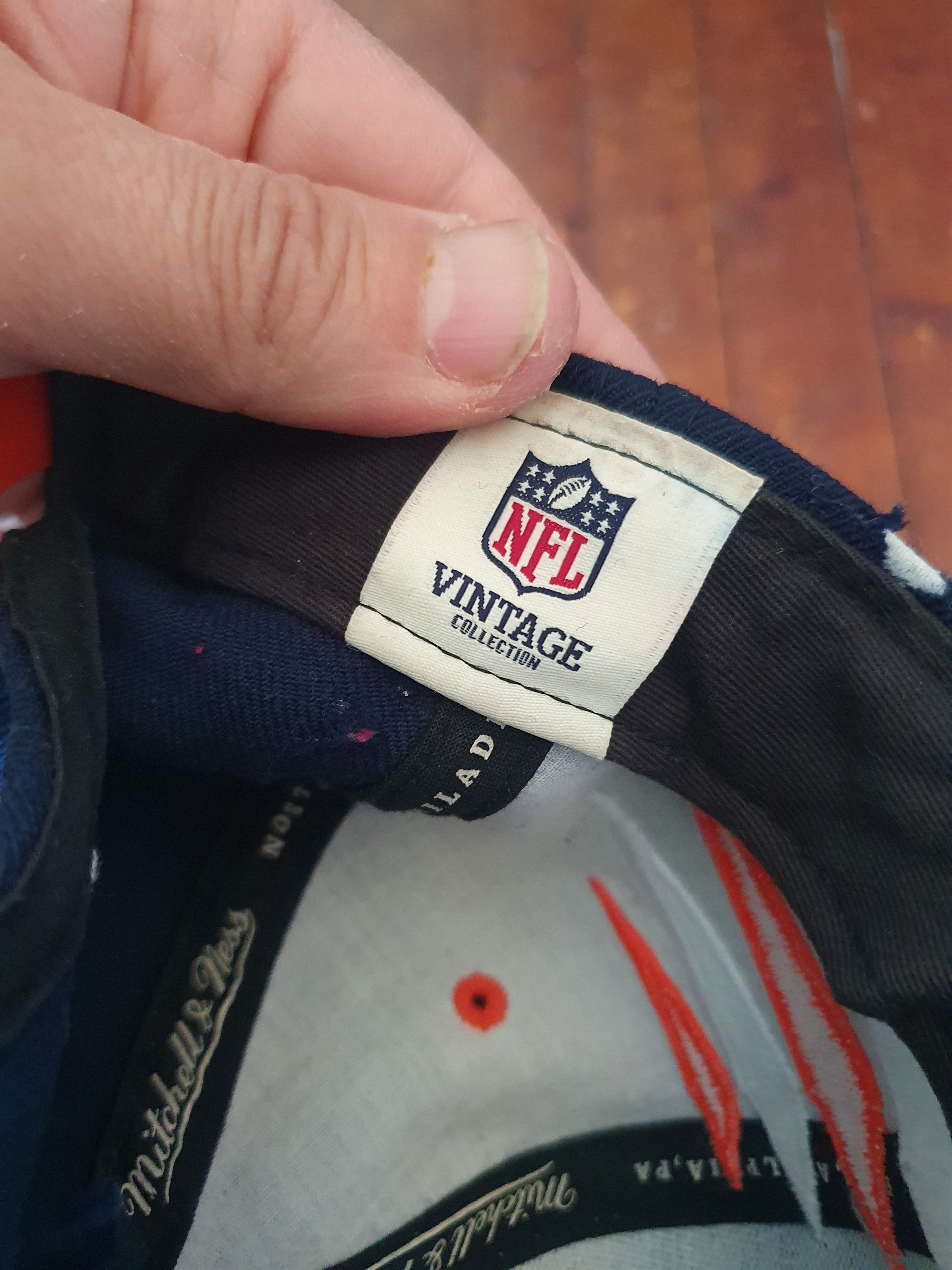 Mitchell & Ness × NFL Chicago Bears Diamond Cut Snapback Hat Mitchell & Ness Size ONE SIZE - 17 Thumbnail