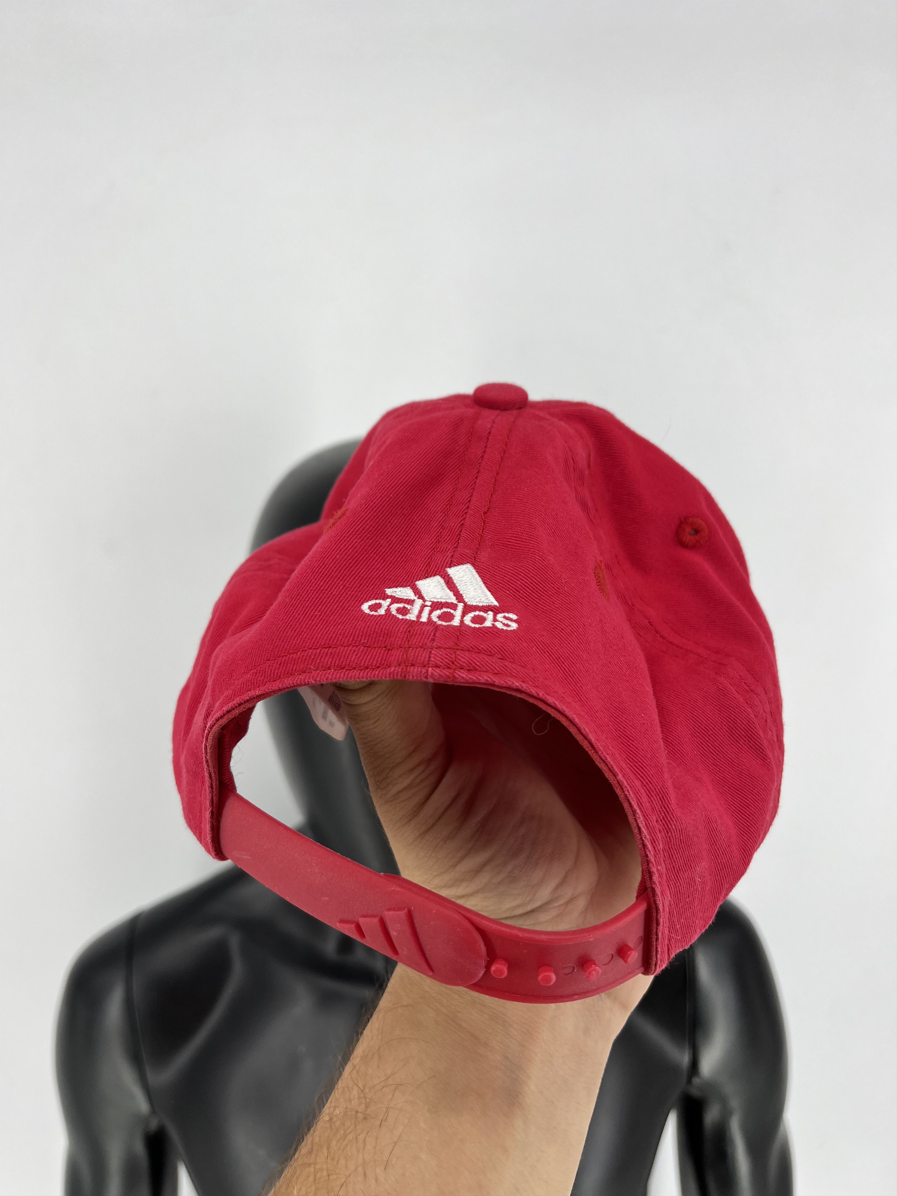 Adidas Vintage Adidas Bayern Munich Football Soccer Cap Hat Rare Size ONE SIZE - 6 Thumbnail