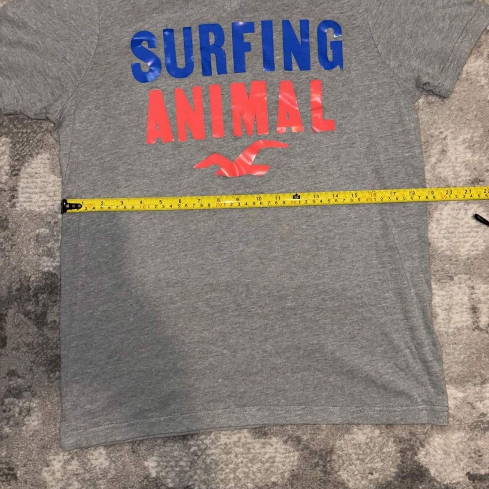 Hollister Y2K Hollister Surfing Animal Pastel Print V-Neck Shirt Size US M / EU 48-50 / 2 - 5 Thumbnail