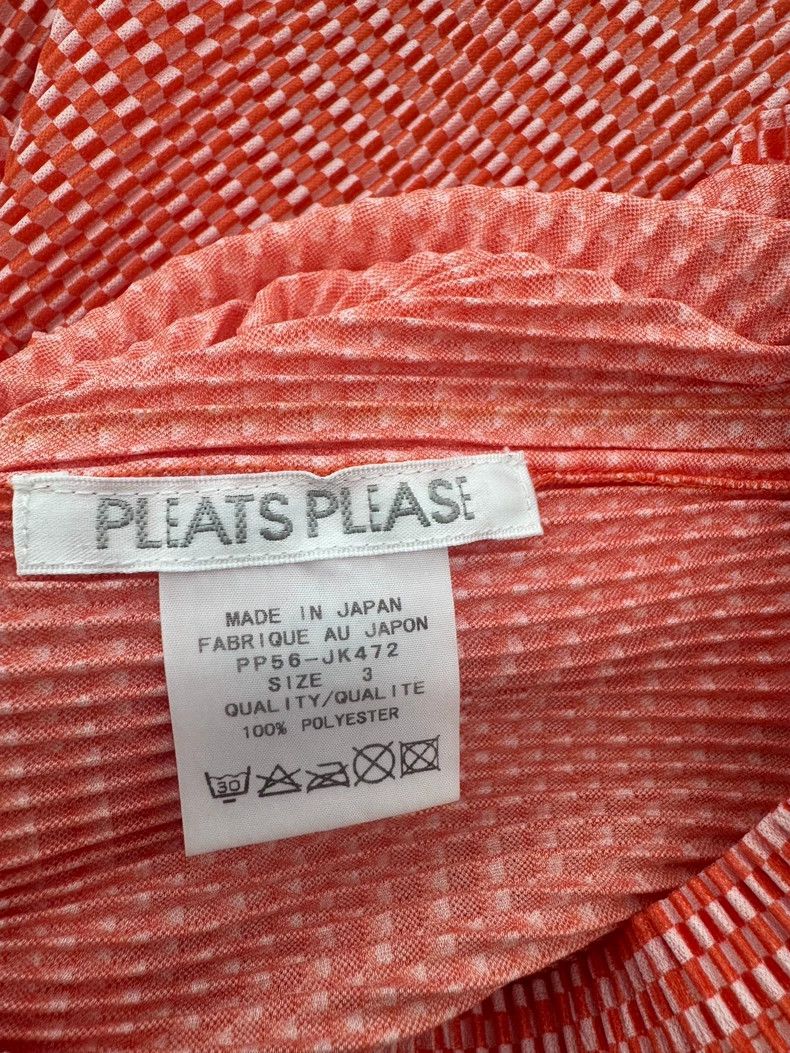 Issey Miyake Issey Miyake size:3 Orange striped vest Size S / US 4 / IT 40 - 3 Thumbnail