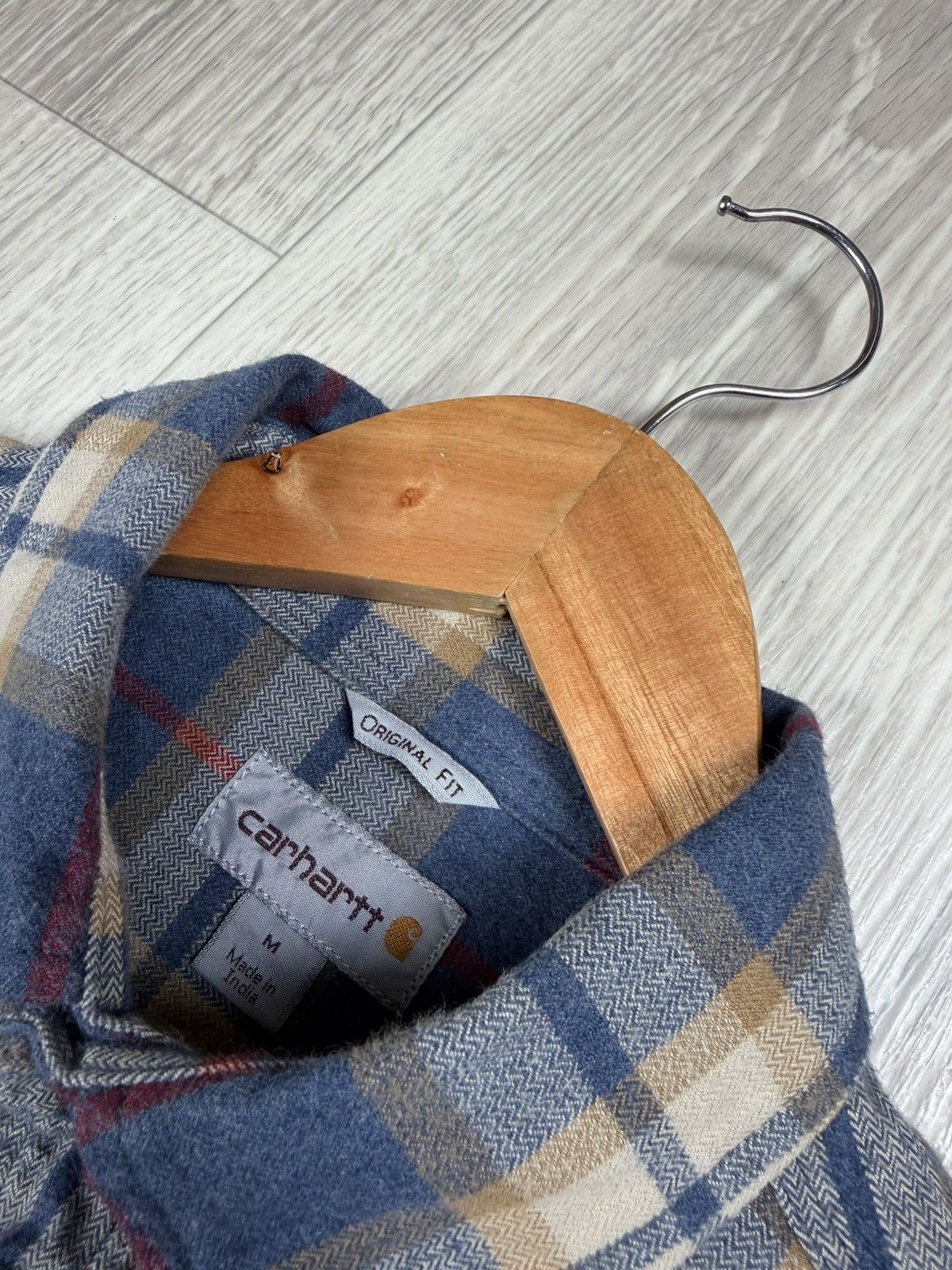 Carhartt Vintage Carhartt Flannel Shirt Tartan Plaid Rugged Workwear Size US M / EU 48-50 / 2 - 7 Thumbnail