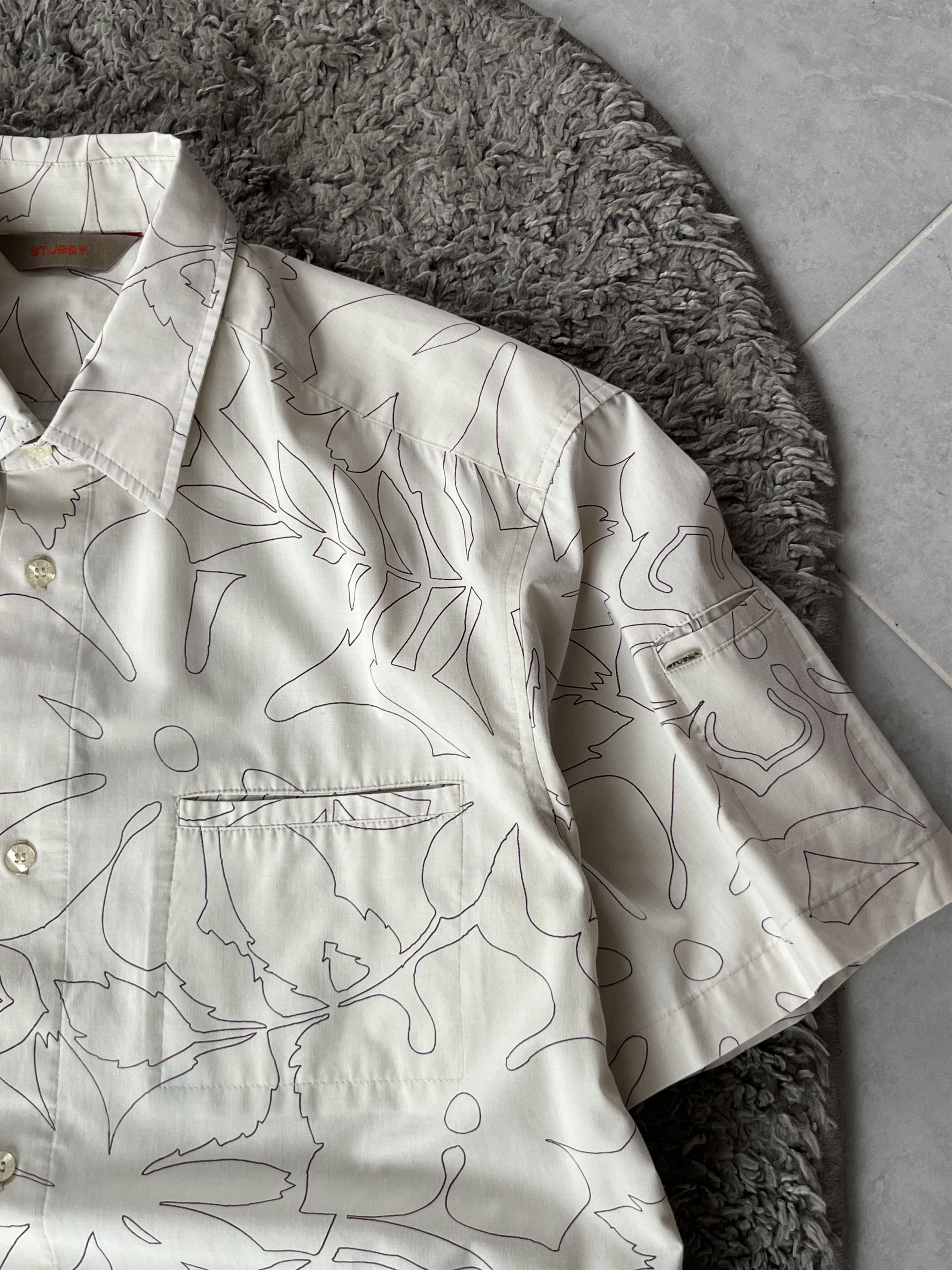 Stussy Vintage Shirt Stussy 90s MADE IN USA Y2K Style Streetwear Size US M / EU 48-50 / 2 - 4 Thumbnail