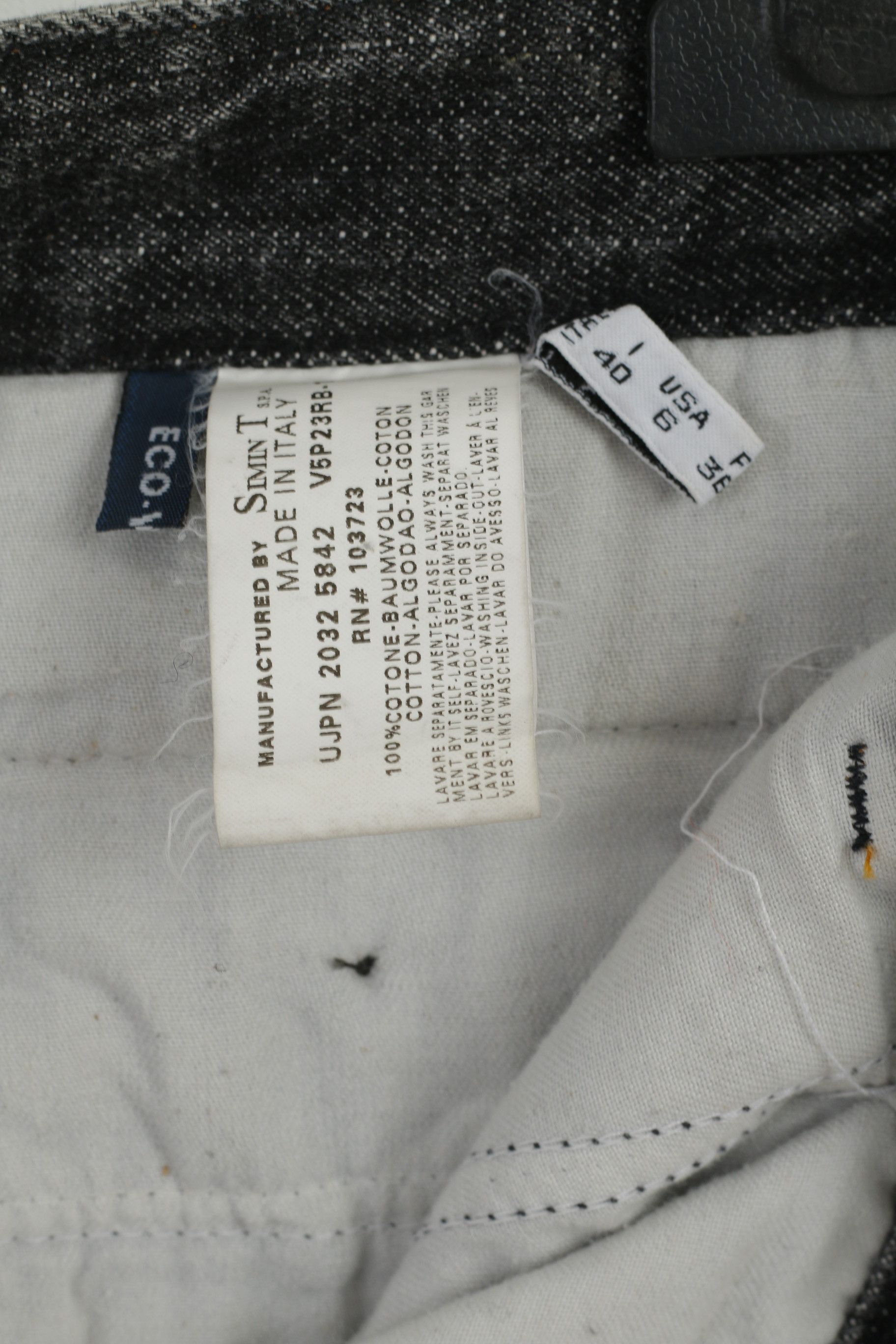 Armani Armani Jeans Women 10 36 Jeans Trousers Grey Long 3214 Size 28" / US 6 / IT 42 - 4 Thumbnail