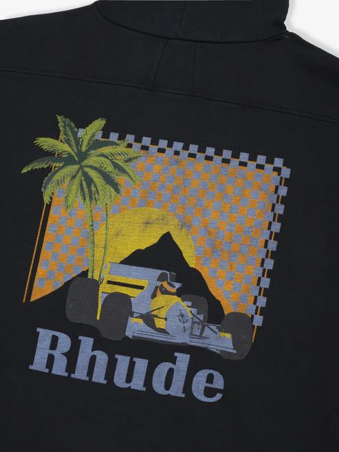 Rhude RHUDE MOONLIGHT TROPICS HOODIE Size US M / EU 48-50 / 2 - 3 Thumbnail