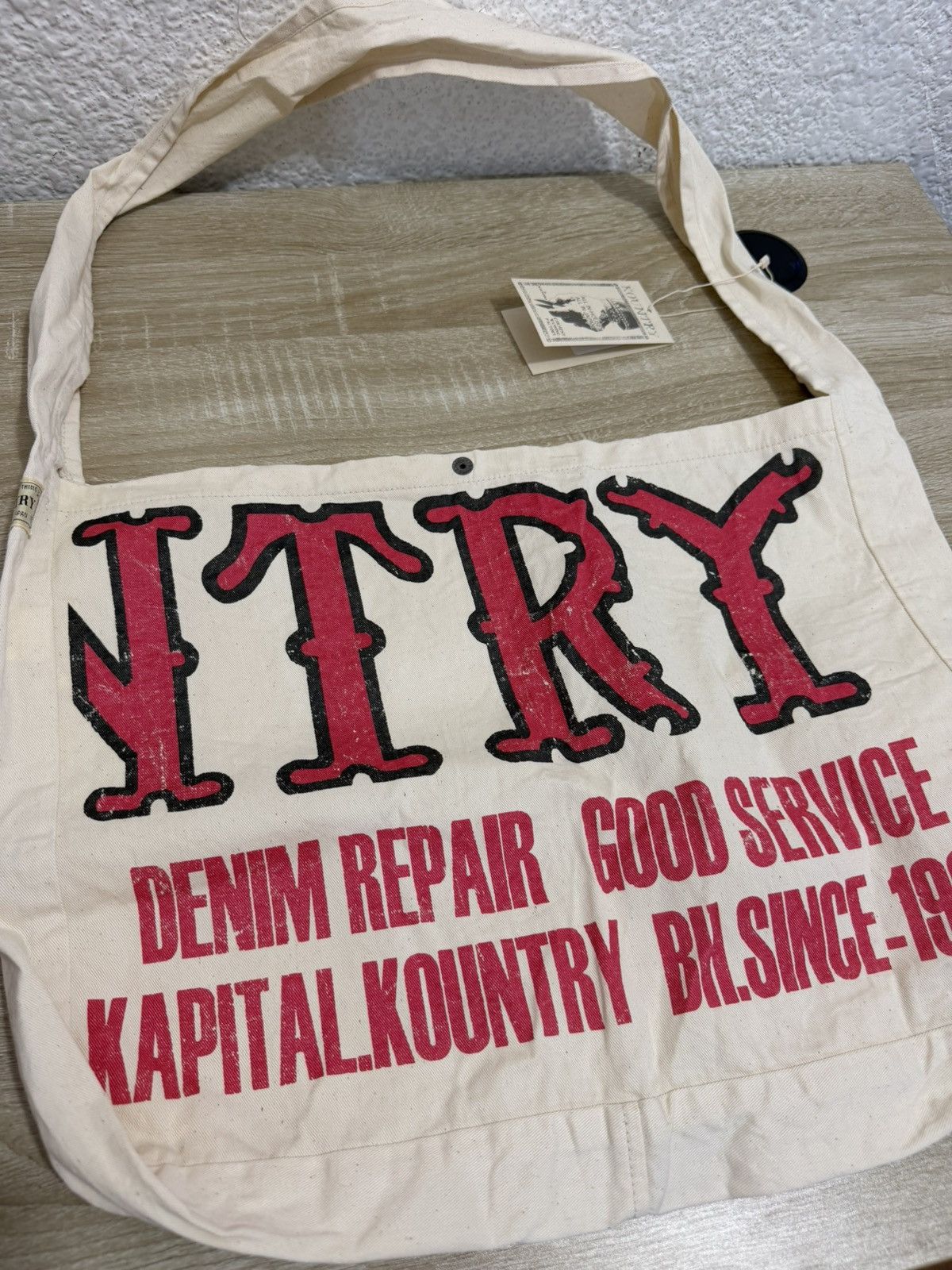 Kapital KAPITAL KOUNTRY MESSENGER BAG Size ONE SIZE - 2 Thumbnail