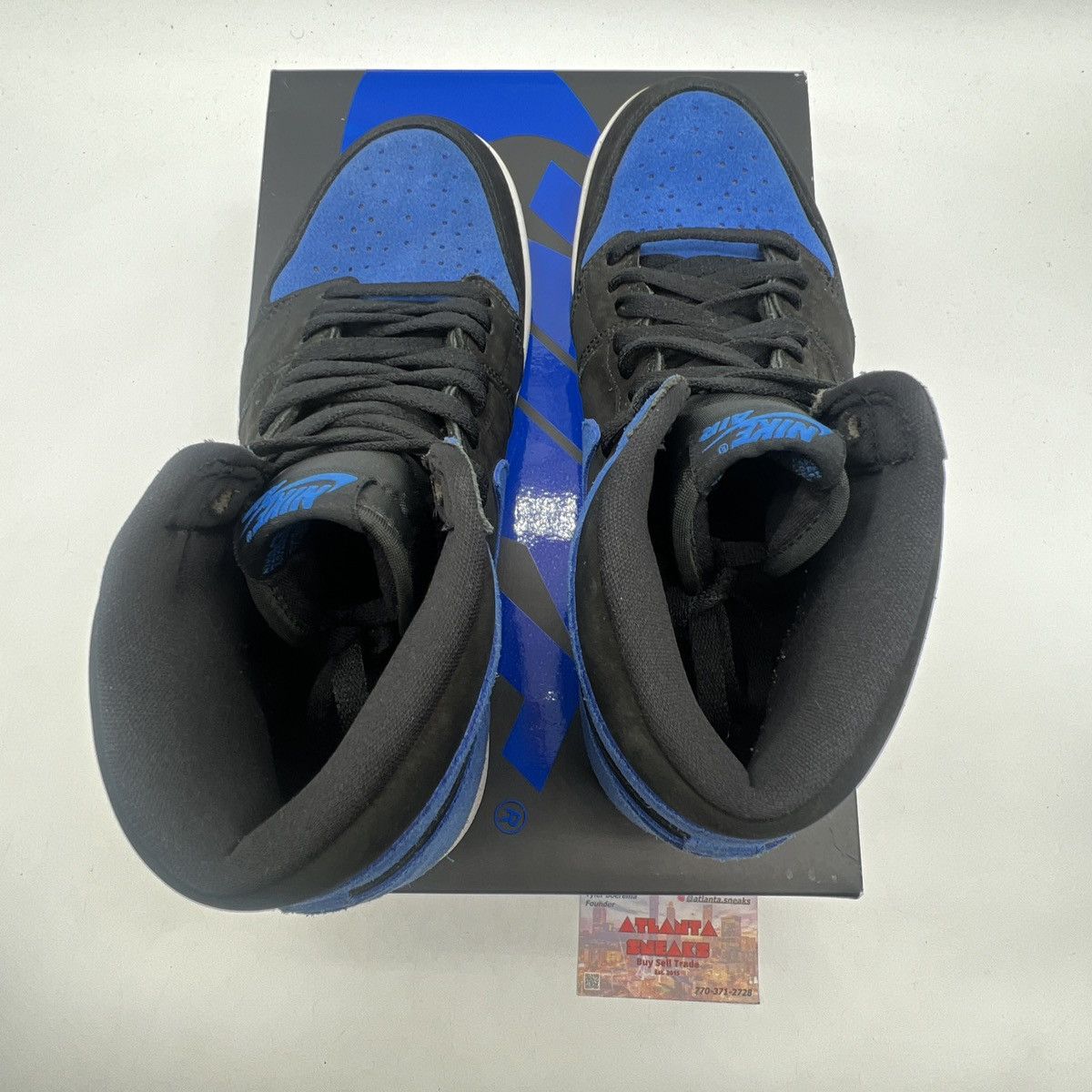 Nike Air Jordan 1 high Royal reimagined Size US 9.5 / EU 42-43 - 7 Thumbnail