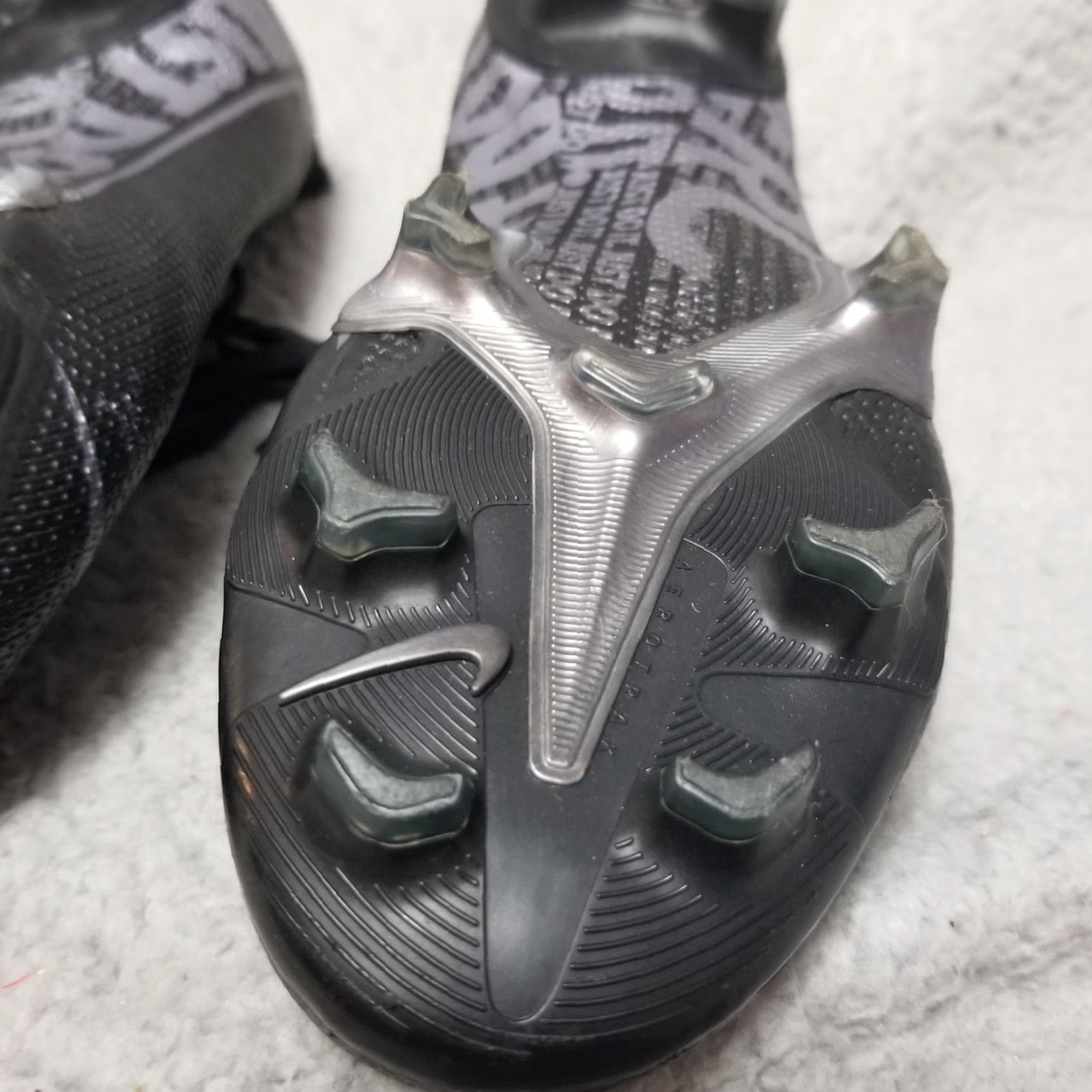 Nike Nike Mercurial Vapor 13 Elite Cleats Mens US 6 Black FG Firm Ground Size US 8 / EU 41 - 7 Thumbnail