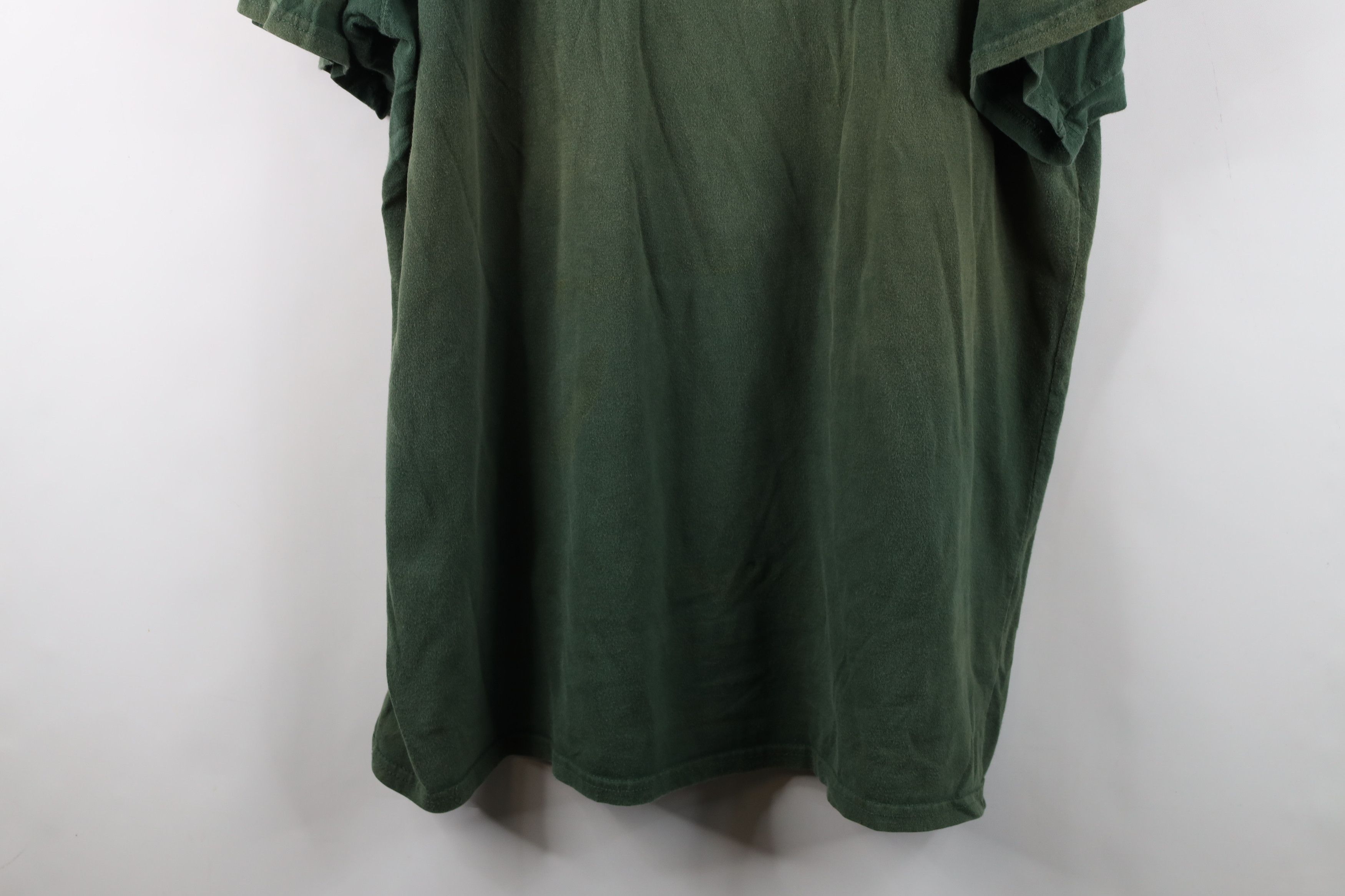 Champion Vintage Y2K Champion Sun Faded Classic Logo T-Shirt Green Size US XXL / EU 58 / 5 - 3 Thumbnail