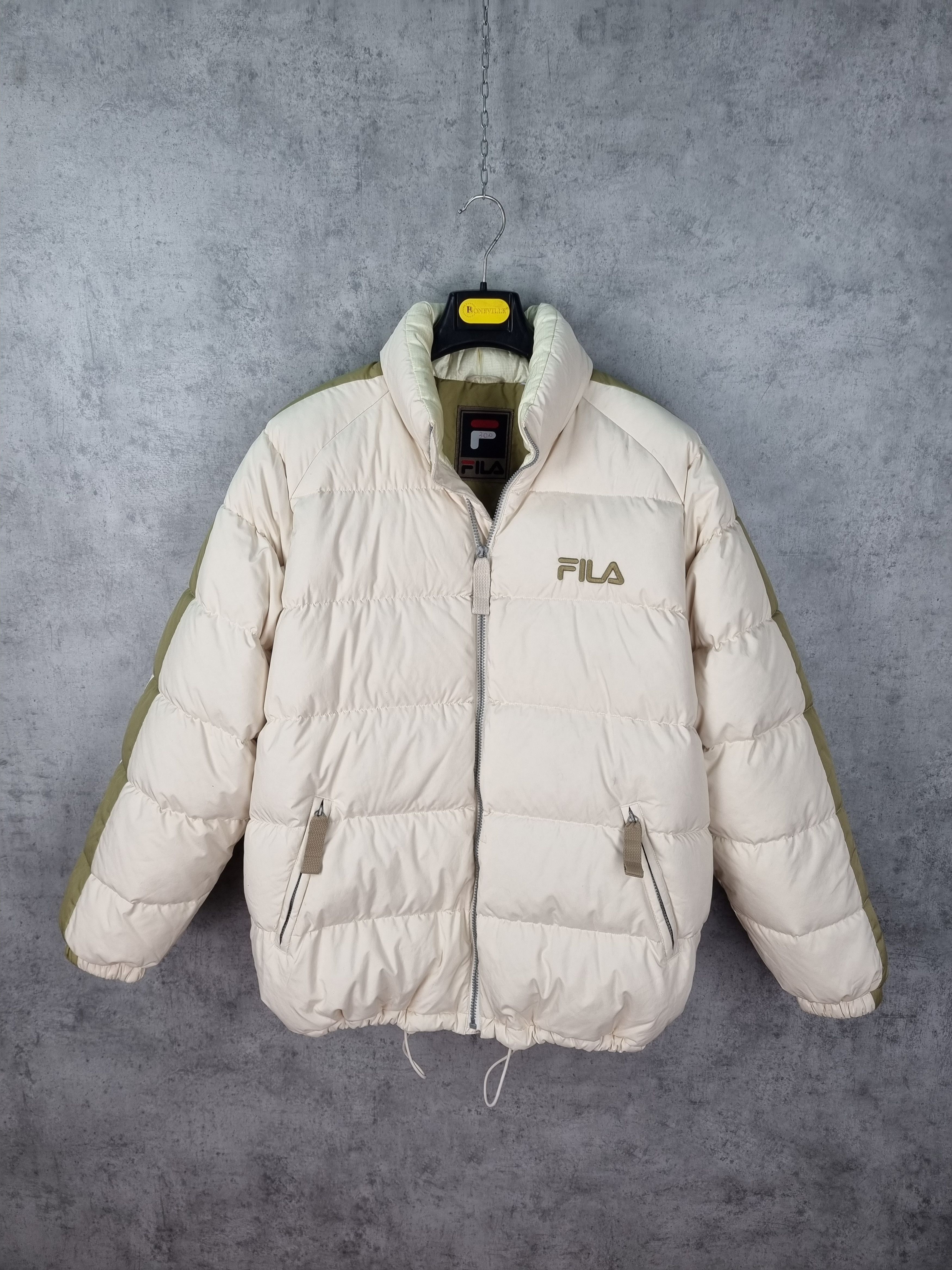 Fila Fila Duck Down Jacket with Embroidered Logo Rare Jacket Size US XL / EU 56 / 4 - 2 Thumbnail