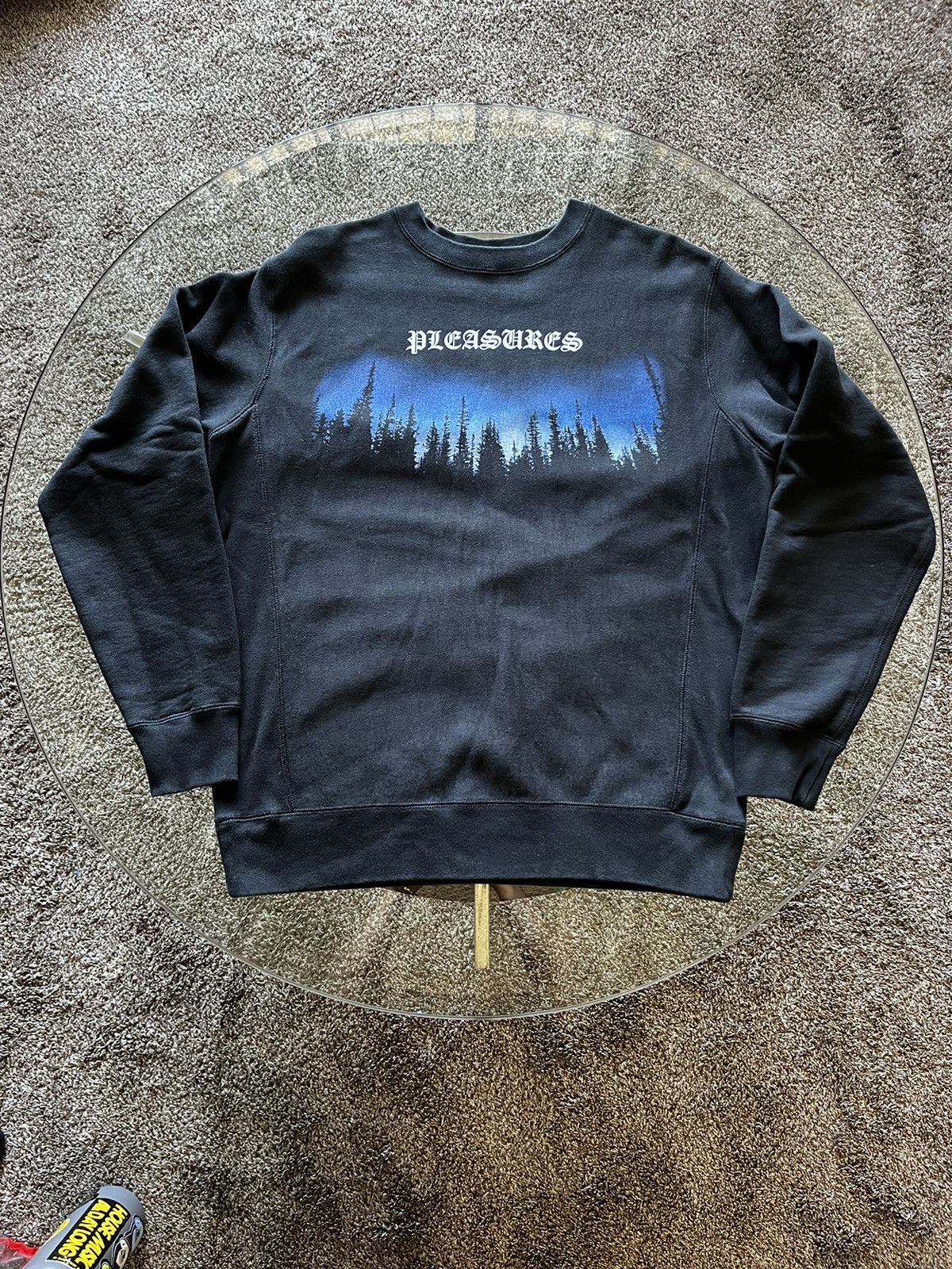 Pleasures Pleasures Now Forest Premium Crewneck Size US M / EU 48-50 / 2 - 1 Thumbnail