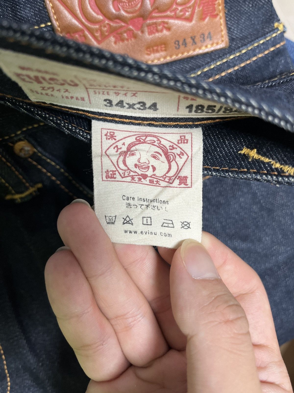 Evisu Evisu denim pants rare Size US 34 / EU 50 - 7 Thumbnail