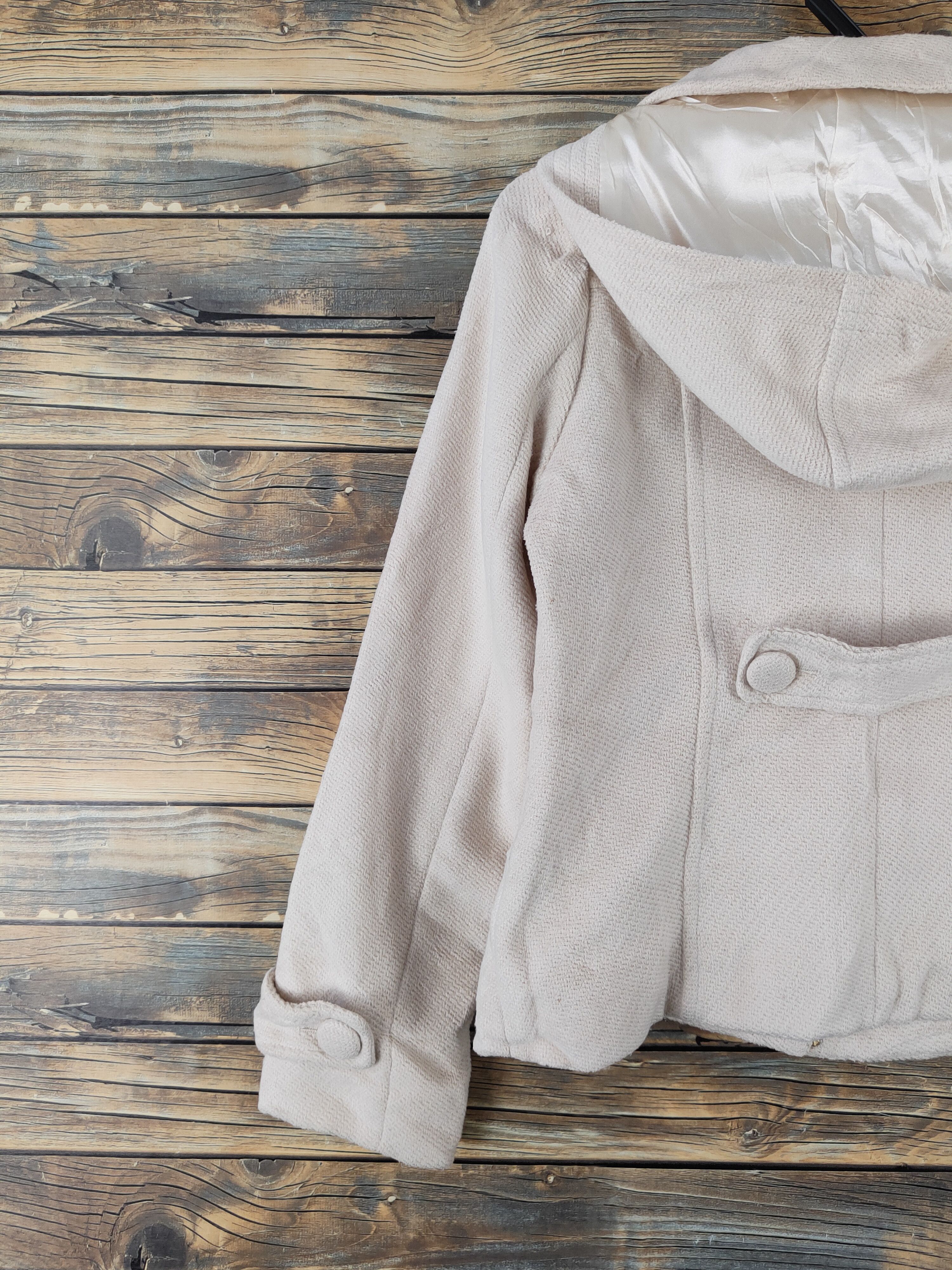 Homespun Knitwear × Japanese Brand × Vintage Astoria Odier Ivory Knitwear Hoodie Jackets Size L / US 10 / IT 46 - 8 Thumbnail