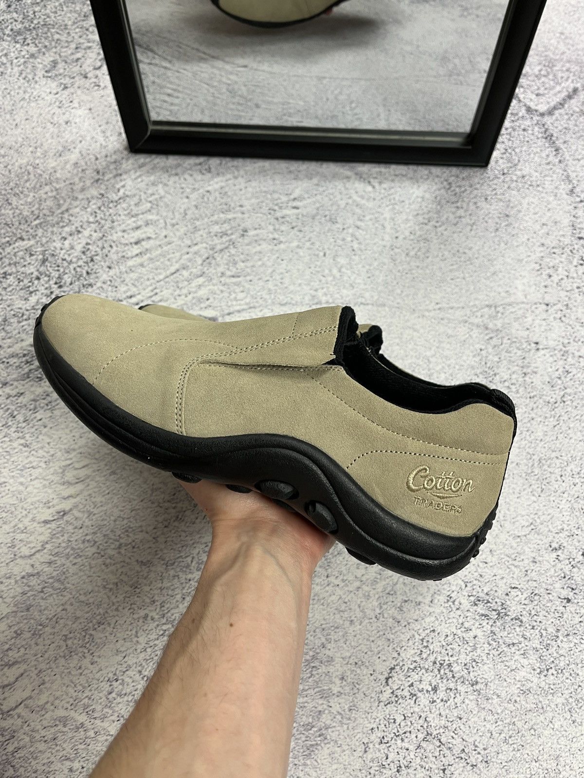 Vintage Cotton Traders Rare Slip-On Oakley Style Sneakers Archive Size US 9.5 / EU 42-43 - 14 Thumbnail