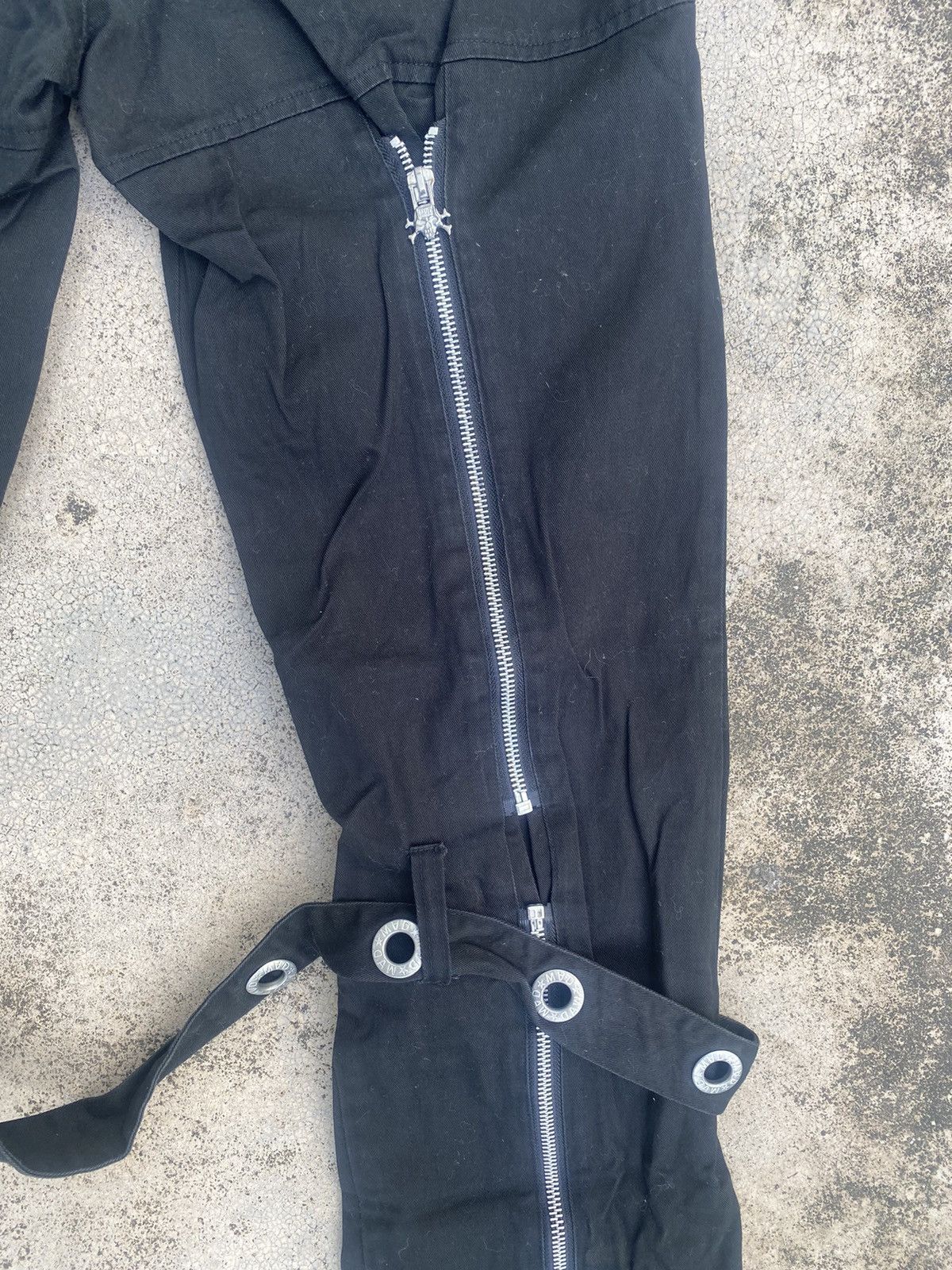 Japanese Brand × Punk and Yo MVD Gothic Punk Seditionaries Bondage Zipper Denim Pants Size US 29 - 18 Thumbnail