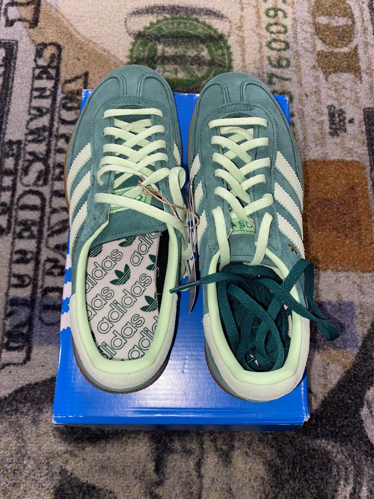 Adidas Adidas Handball Spezial Collegiate Green Size US 7.5 / IT 37.5 - 5 Thumbnail