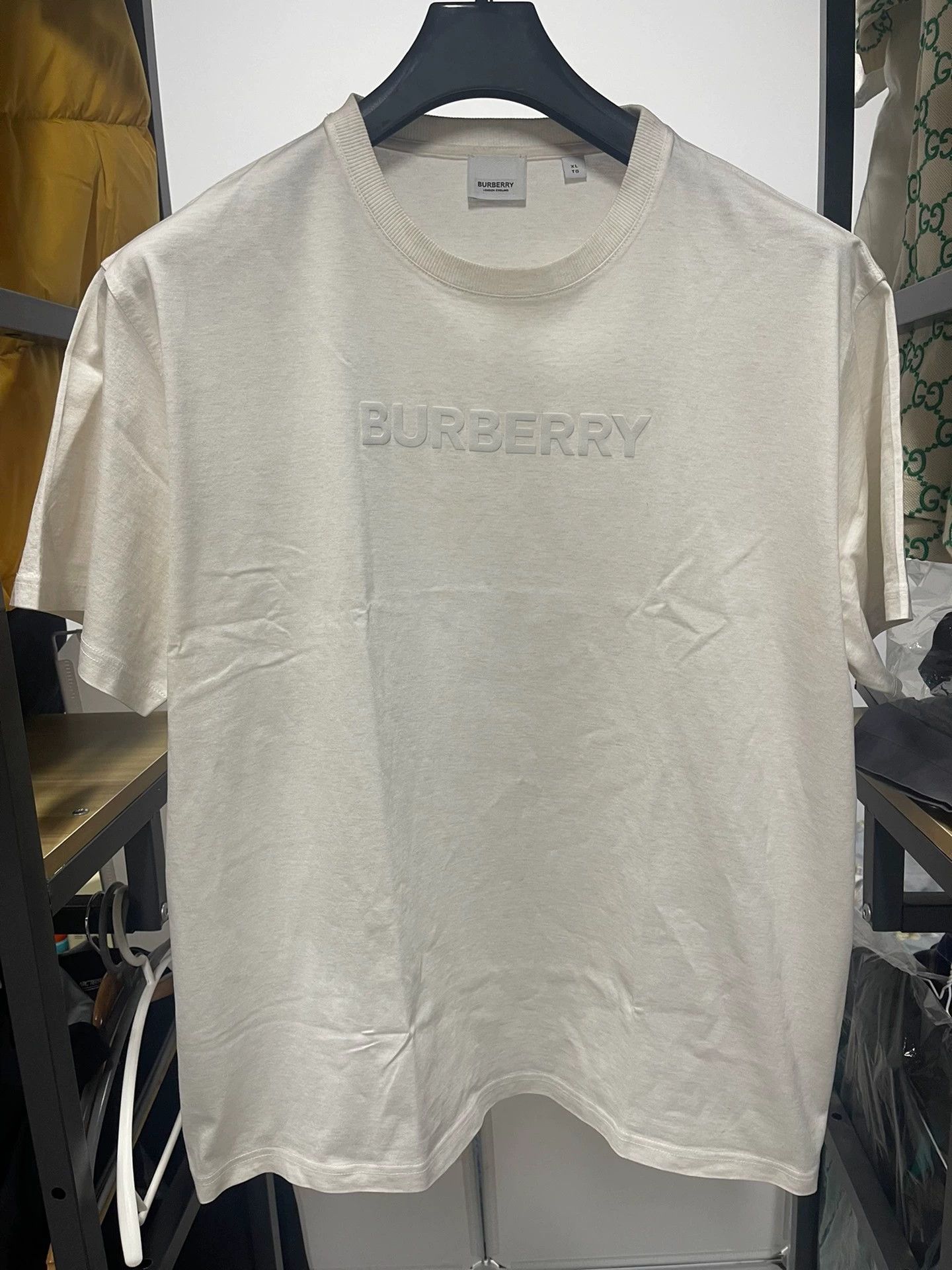 Burberry Burberry White Short Sleeve T-shirt XL Size US XL / EU 56 / 4 - 1 Thumbnail