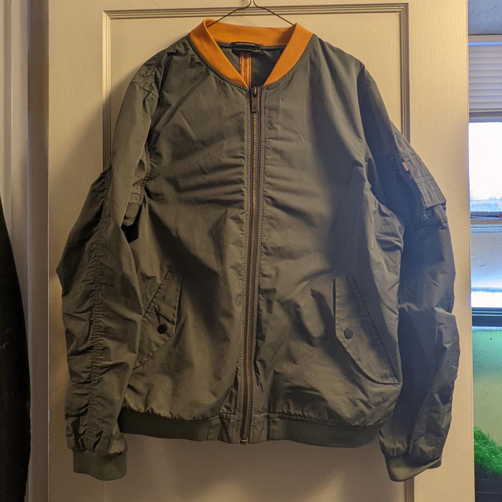Scotch & Soda Scotch and Soda Mens Bomber Jacket Size US L / EU 52-54 / 3 - 8 Thumbnail