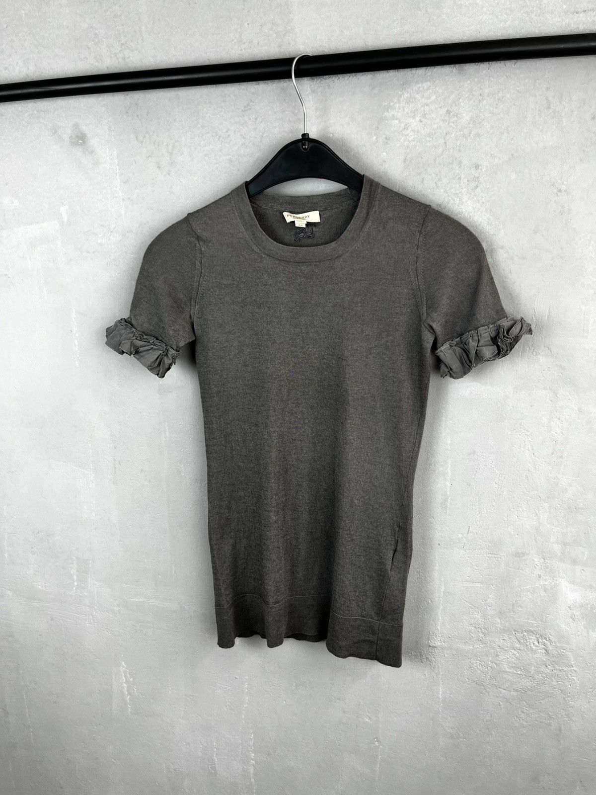 Burberry × Other Burberry London t shirt silk cashmere Size XS / US 0-2 / IT 36-38 - 1 Thumbnail