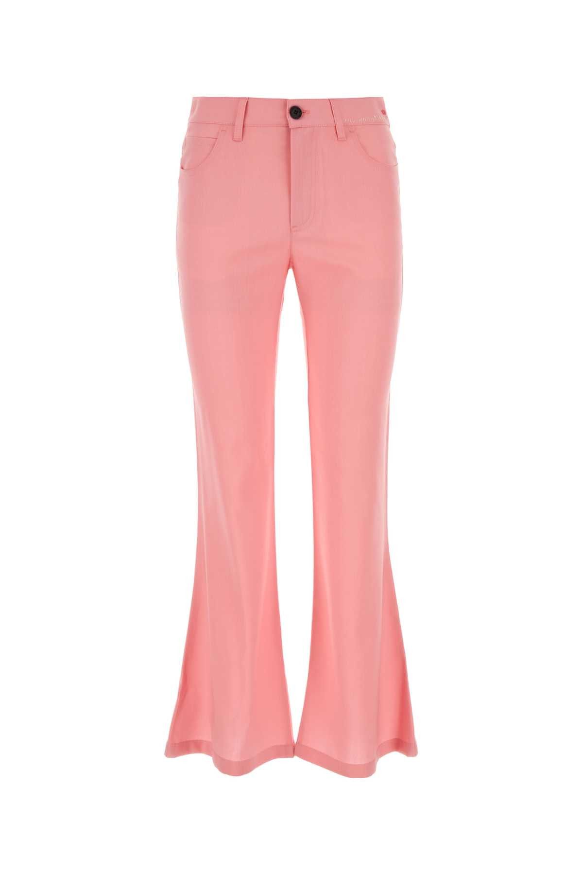 image of Marni Pink Wool Blend Pant, Women's (Size 26)