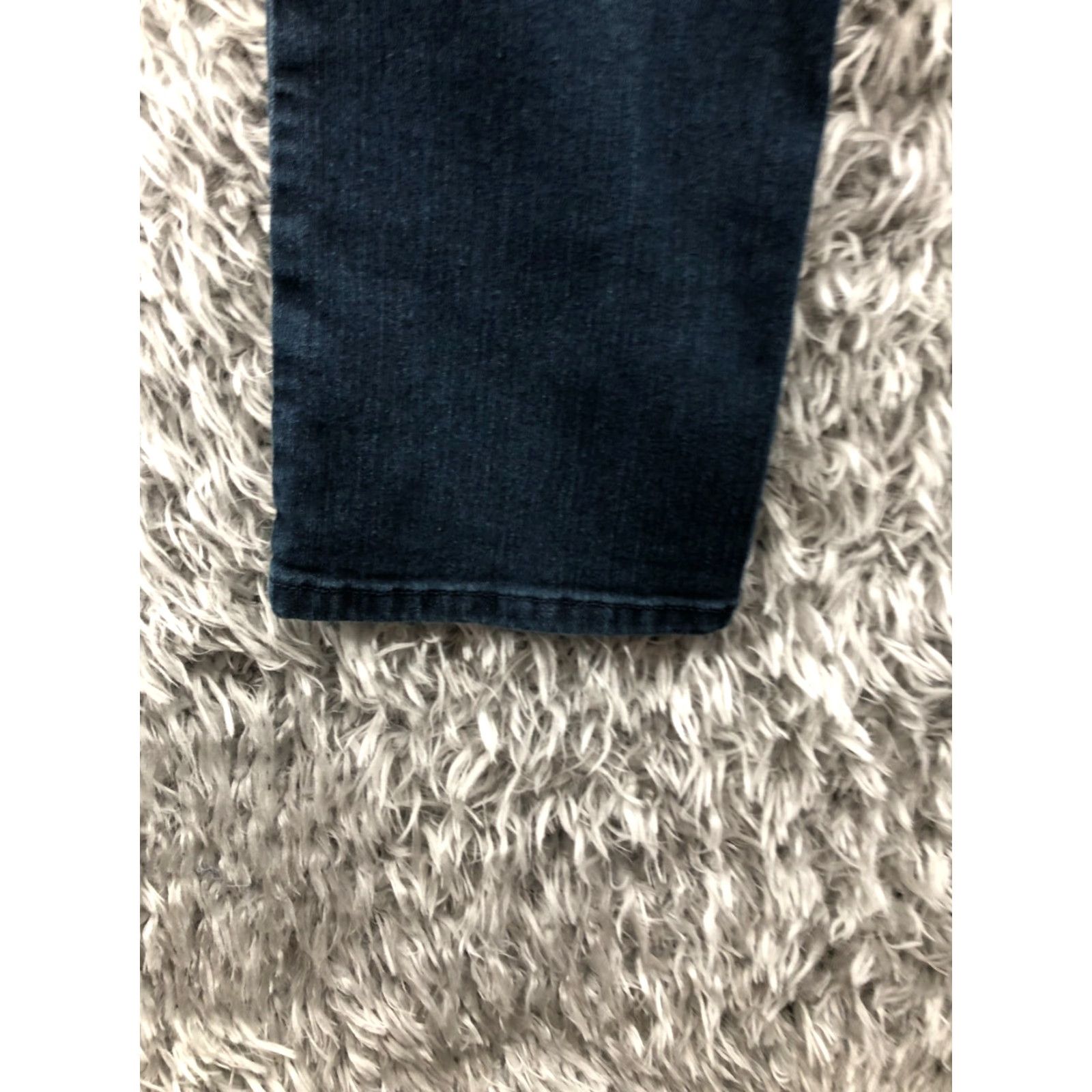 Vintage STYLE & CO Jeans Size 4P Petite Womens Mid Rise Dark Wash Blue Denim Shirt? Size 27" / US 4 / IT 40 - 7 Thumbnail