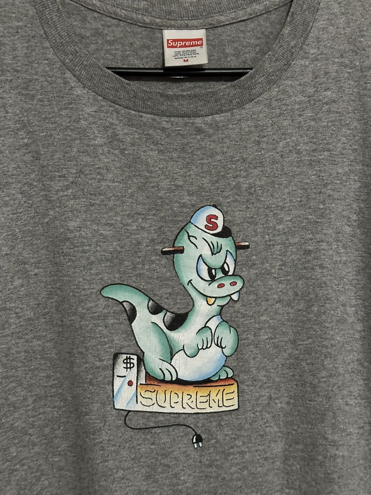 Supreme Supreme Dinosaur Tee Size US M / EU 48-50 / 2 - 2 Thumbnail