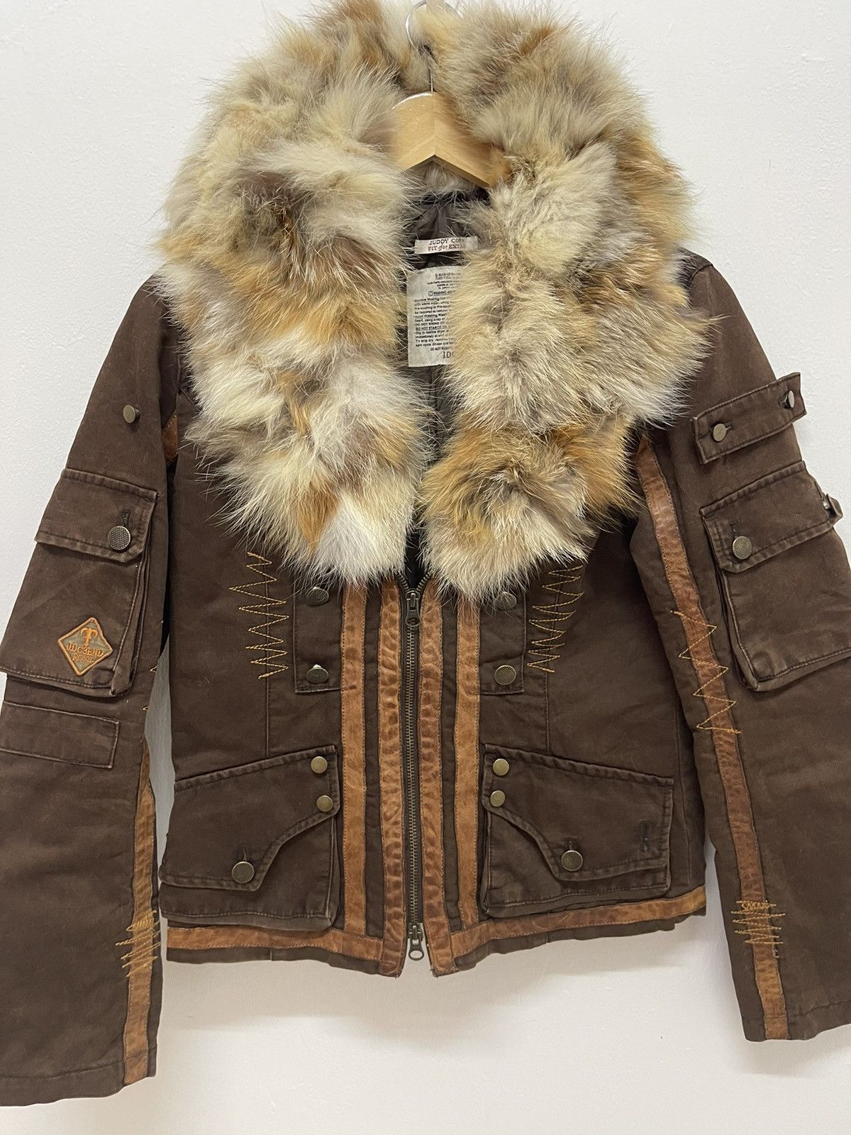 Japanese Brand 🔥TRENDING BONDAGE IF SIX WAS NINE FUR HOODIE JACKET Size US S / EU 44-46 / 1 - 2 Thumbnail