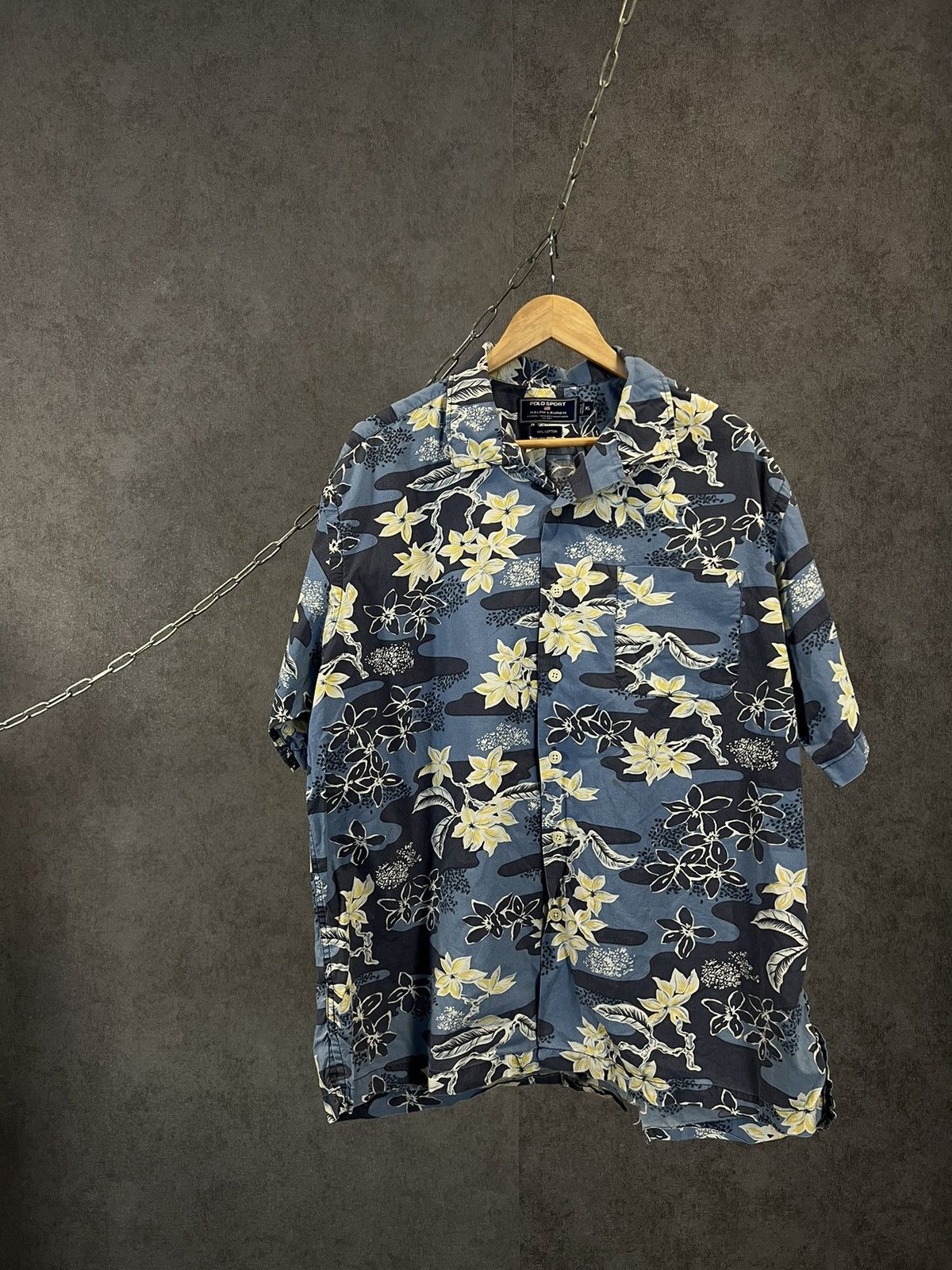 Ralph Lauren Polo Ralph Lauren sport vintage Hawaiian shirt Size US XL / EU 56 / 4 - 1 Thumbnail