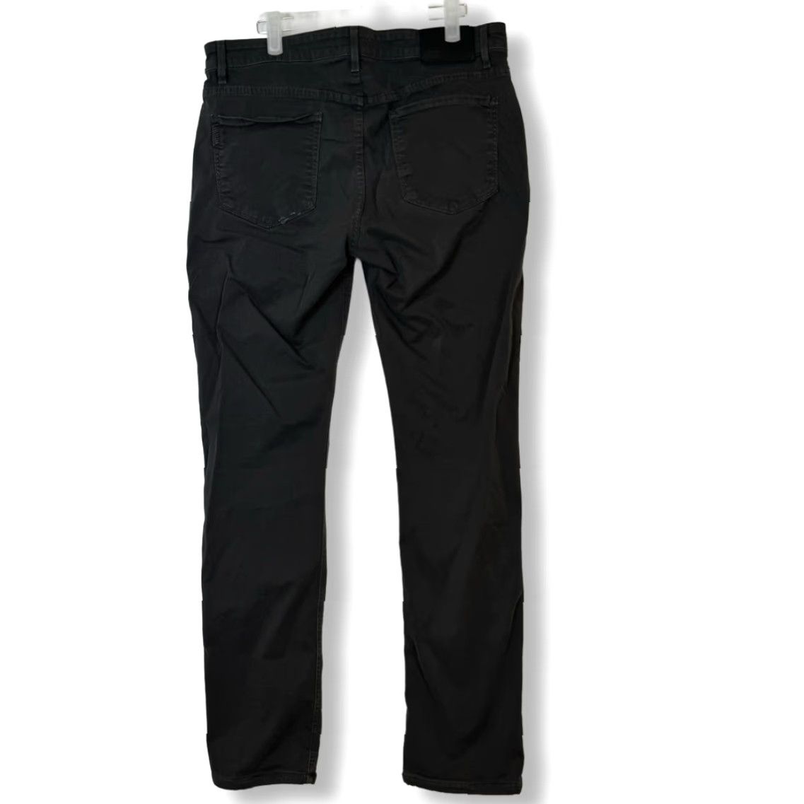 Paige Paige Jeans Mens 33 Grey Slim Straight 5-Pocket Denim Mid-Rise Regular Length 32in Dark Wash Casual Size US 33 - 2 Thumbnail