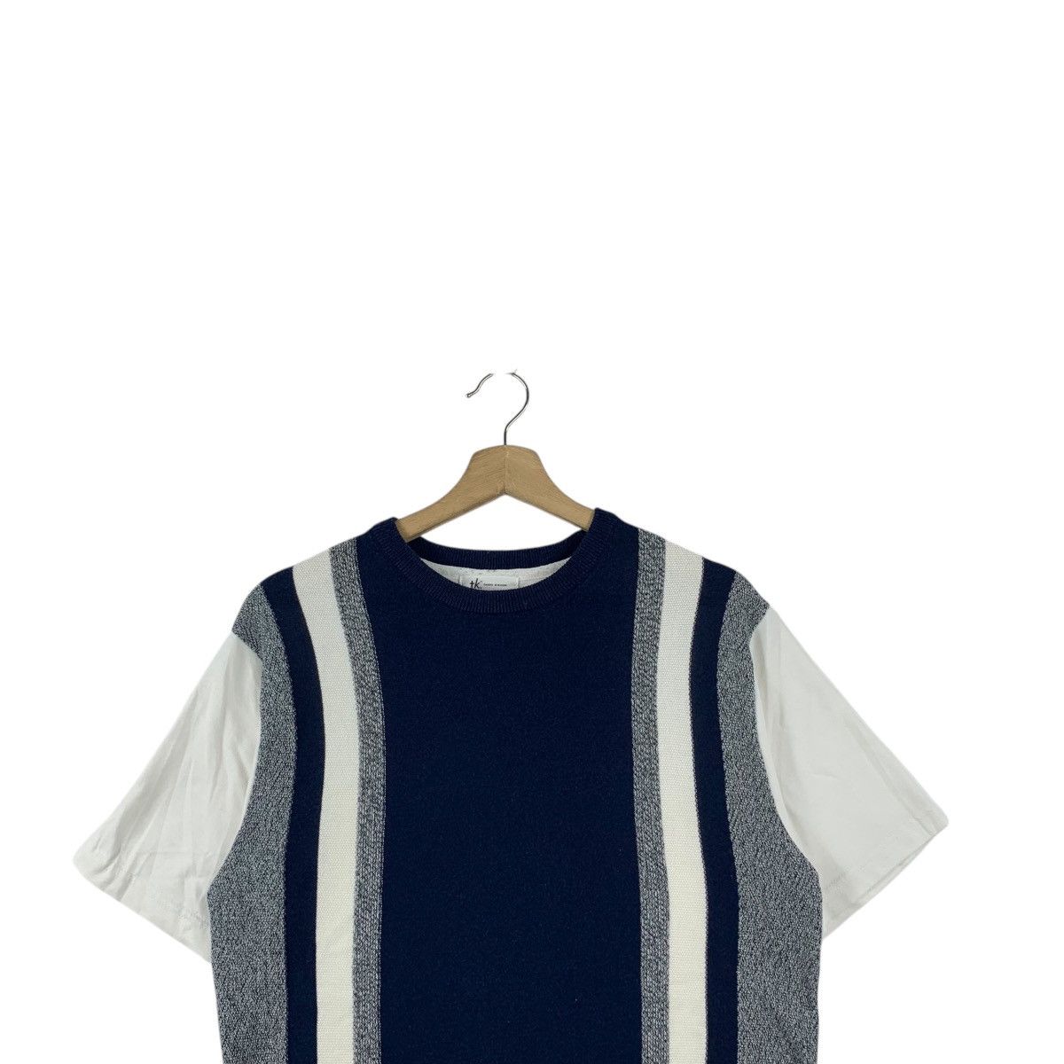 Takeo Kikuchi Vintage TAKEO KIKUCHI TK Collection Striped Tee Shirt Top Size US L / EU 52-54 / 3 - 2 Thumbnail