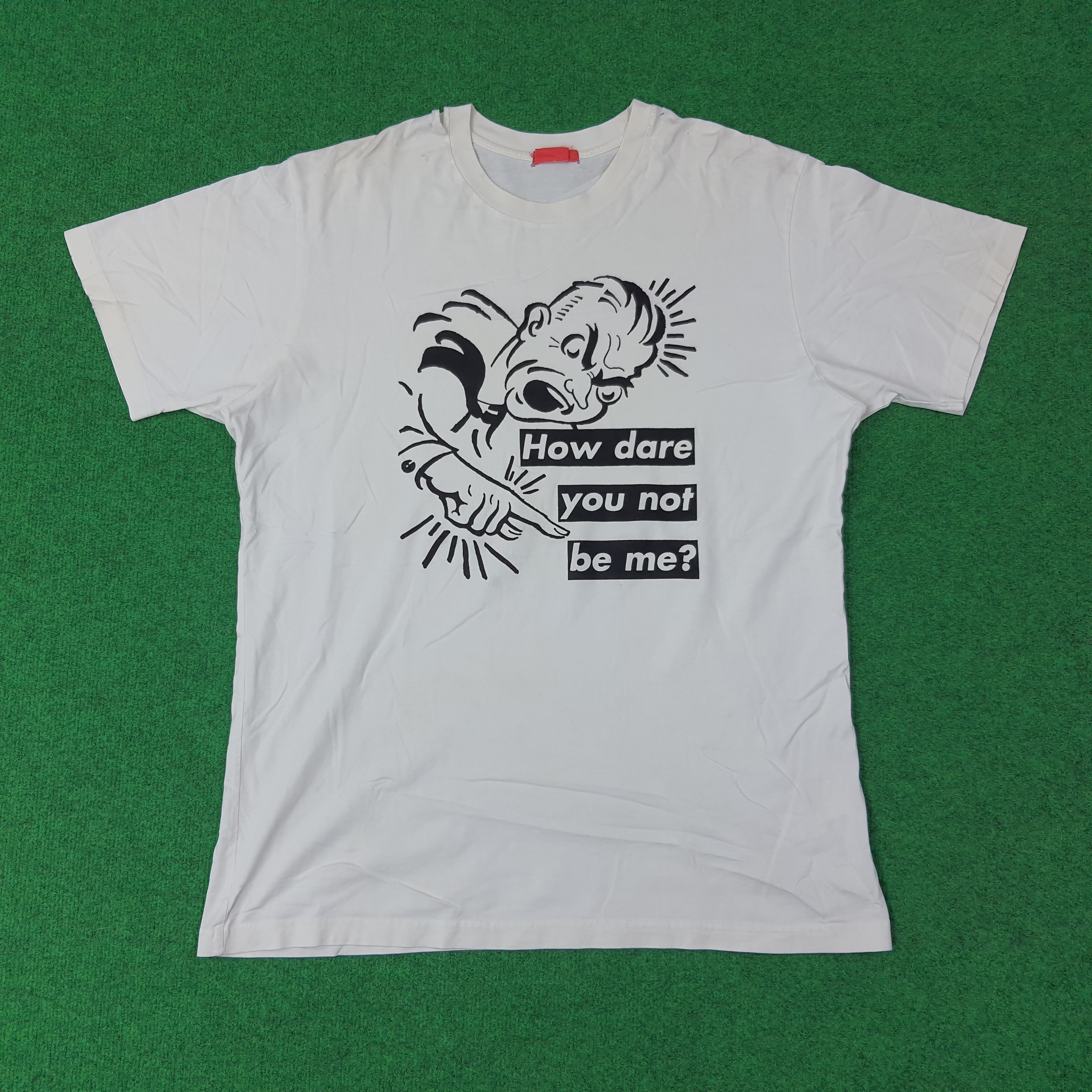 Barbara Kruger Vintage Barbara Kruger Streetwear Tshirt C267N17 Size US XL / EU 56 / 4 - 1 Thumbnail