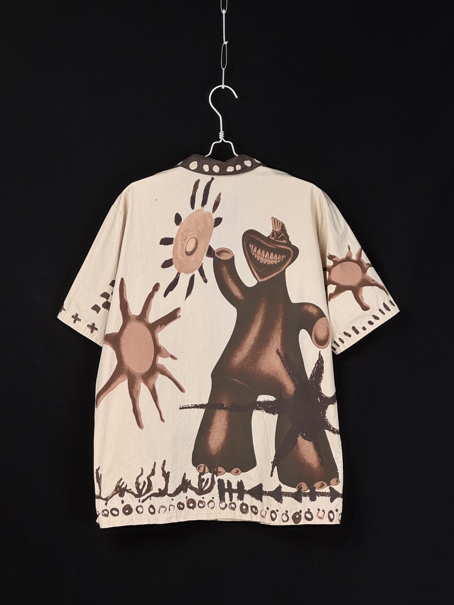 Travis Scott Cactus Jack by Travis Scott Painter's Button Up Shirt Size US XXL / EU 58 / 5 - 11 Thumbnail