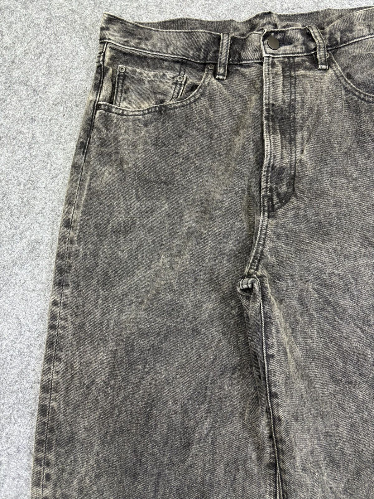 GU 💥Smoky Fades💥Very Rare Gu Wide Baggy Denim F798 Size US 34 / EU 50 - 4 Thumbnail