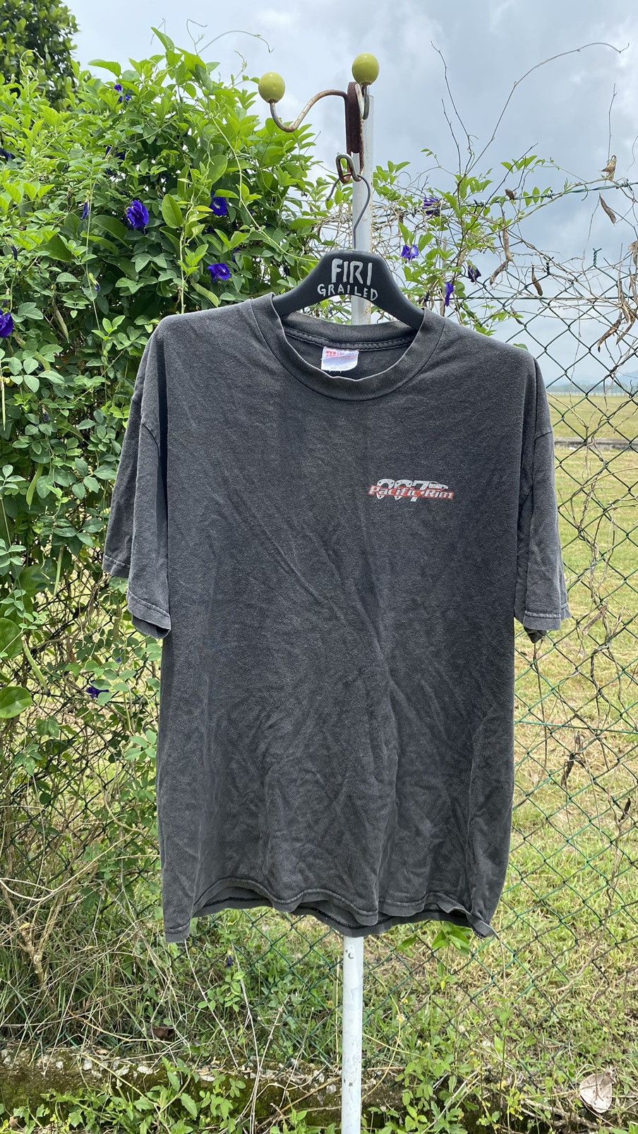 Hanes × Vintage James Bond The Seven Never Dies 007 Pasific Rim Tshirt Size US L / EU 52-54 / 3 - 2 Thumbnail