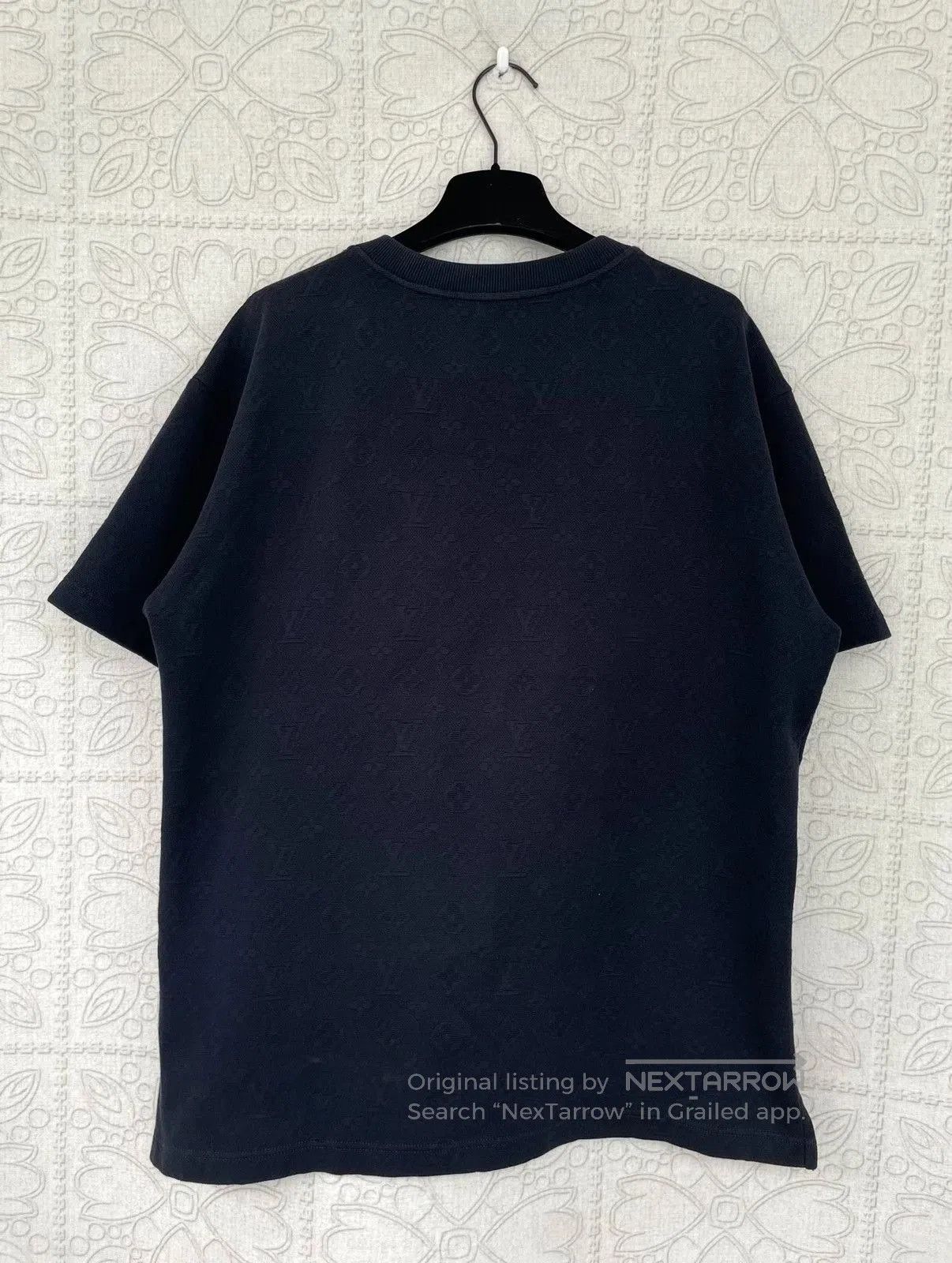 Louis Vuitton louis vuitton dark blue short sleeve t. Size US XXL / EU 58 / 5 - 2 Thumbnail
