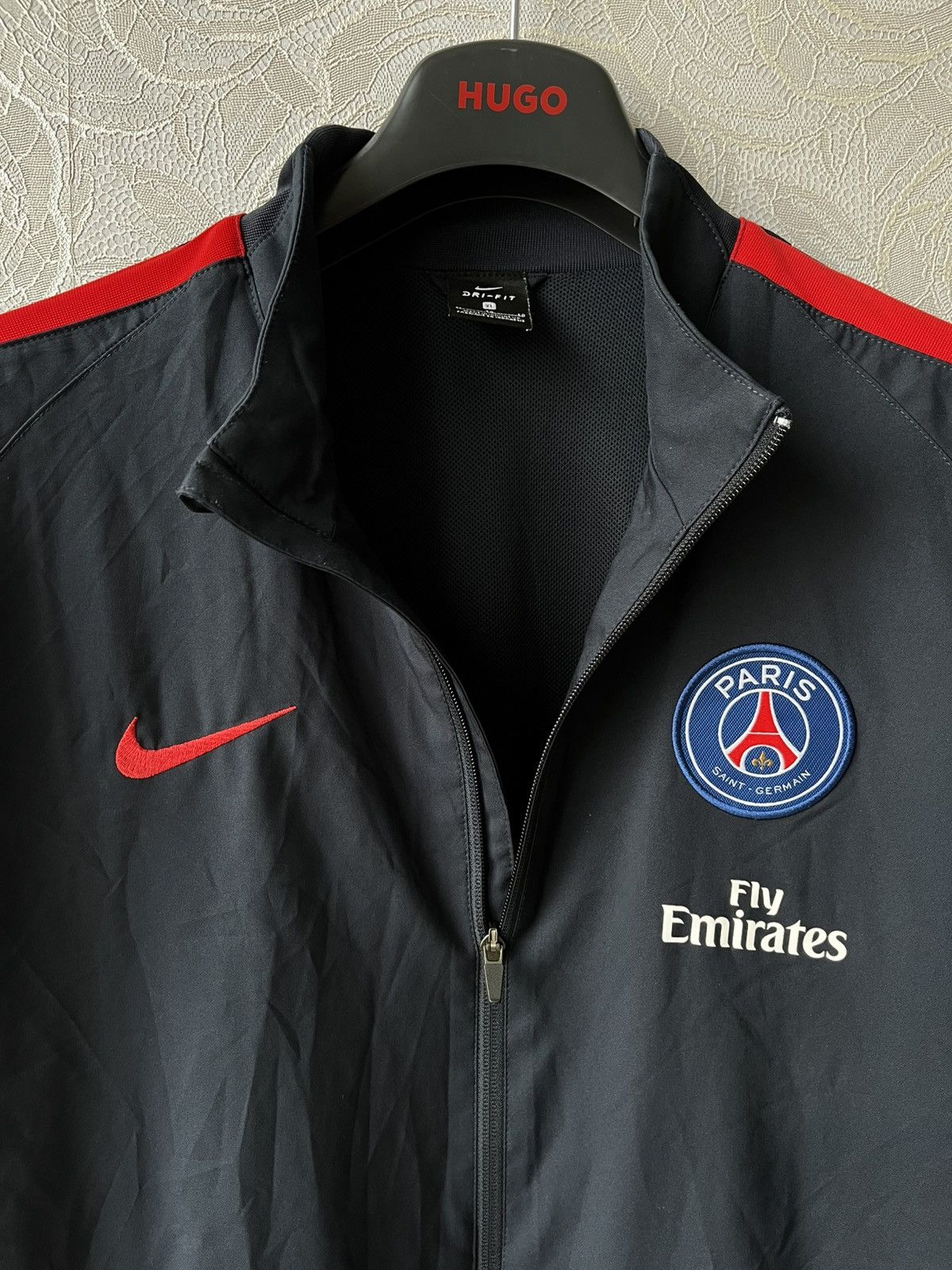 Nike Nike PSG 2016/17 Zip Up Track Jacket Top M size Drill Y2K Size US M / EU 48-50 / 2 - 5 Thumbnail