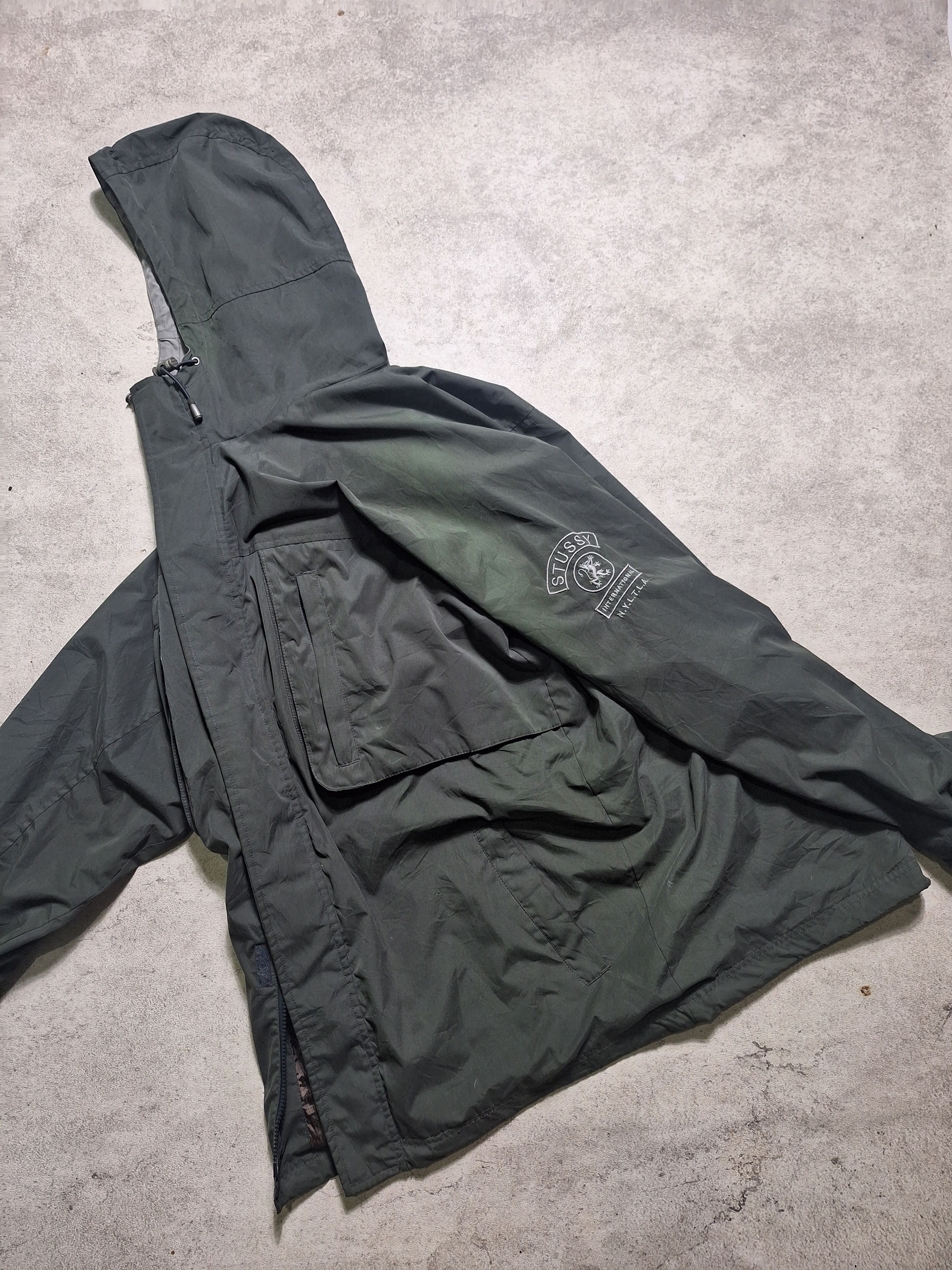 Stussy Old Stussy Fishing Nylon Jacket Size US XL / EU 56 / 4 - 2 Thumbnail