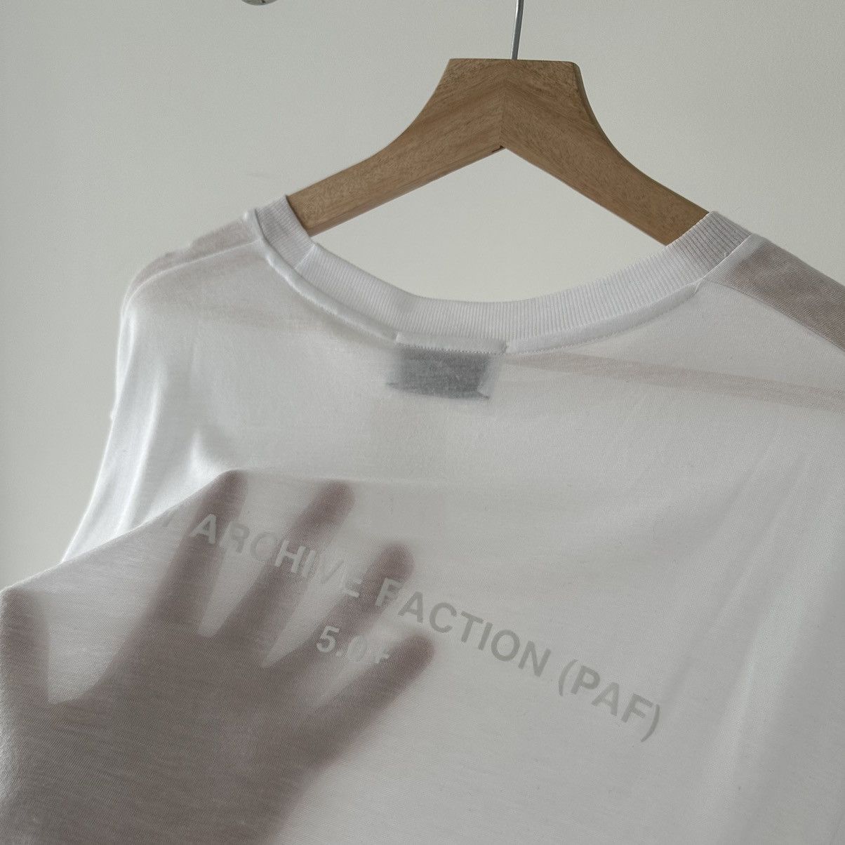 POST ARCHIVE FACTION (PAF) Post Archive Faction - 5.0+ Tee Right Size US L / EU 52-54 / 3 - 4 Thumbnail