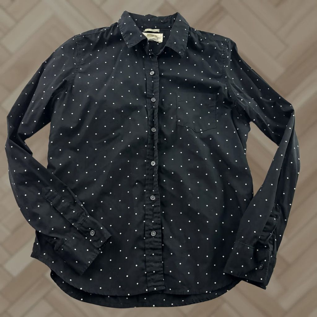 Ralph Lauren Ralph Lauren Denim & Supply RL Tomboy Polka Dot Long Sleeve Top Women's Medium Shirt Size M / US 6-8 / IT 42-44 - 1 Thumbnail
