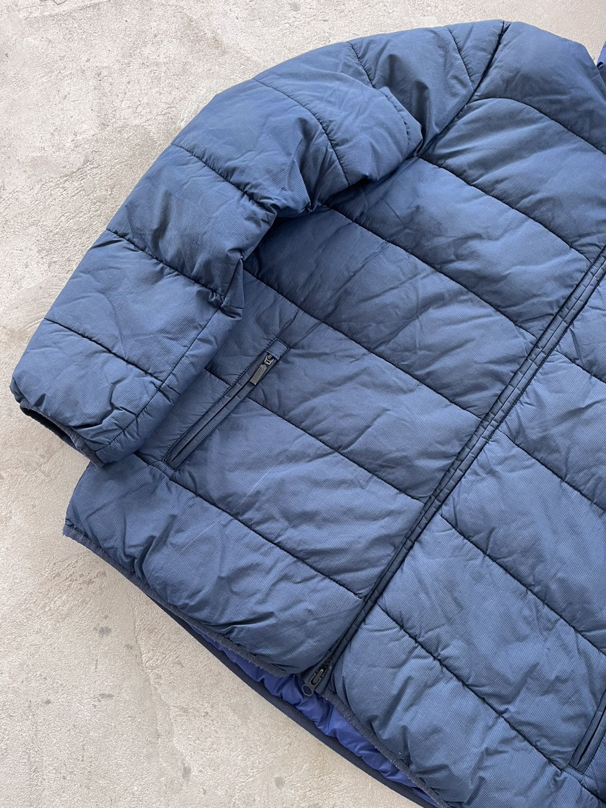 Barbour Vintage Barbour International Court Quilt Jacket Navy Y2K Size US L / EU 52-54 / 3 - 8 Thumbnail