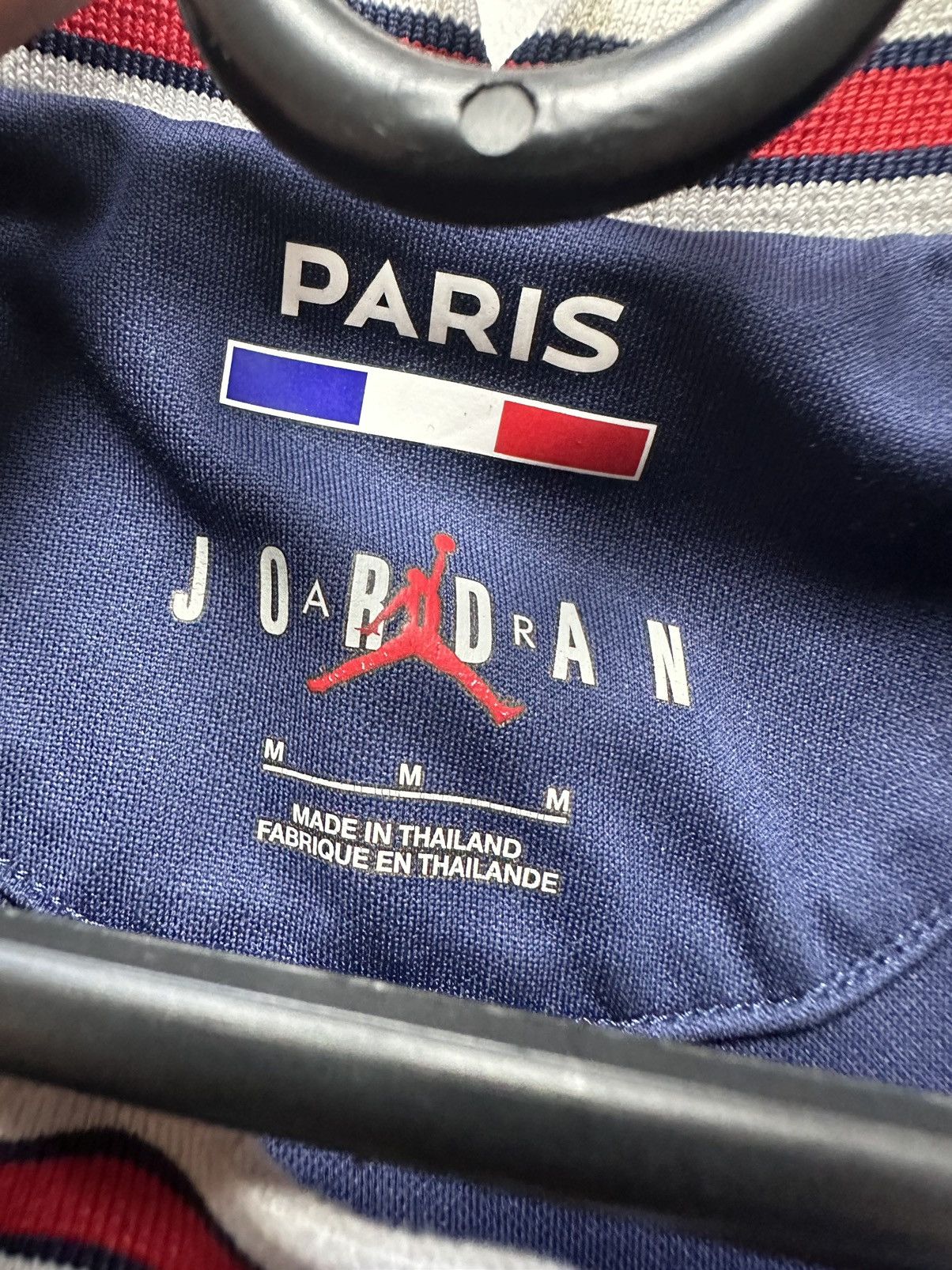 Nike Jorda PSG soccer jersey size M logo Size US M / EU 48-50 / 2 - 5 Thumbnail
