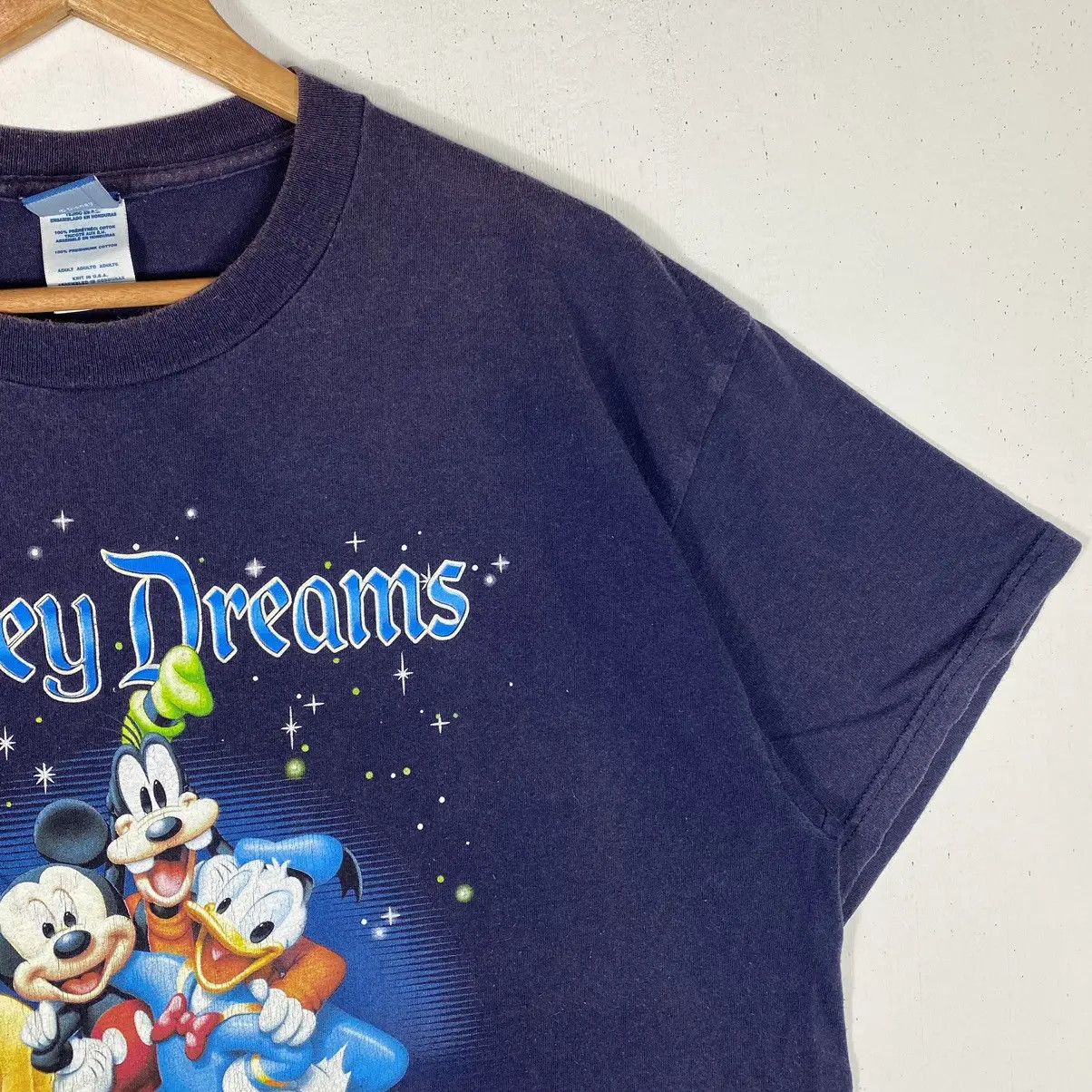 Disney Vintage DISNEY DREAMS CALIFORNIA Cartoon Faded Graphic Tee Size US L / EU 52-54 / 3 - 6 Thumbnail